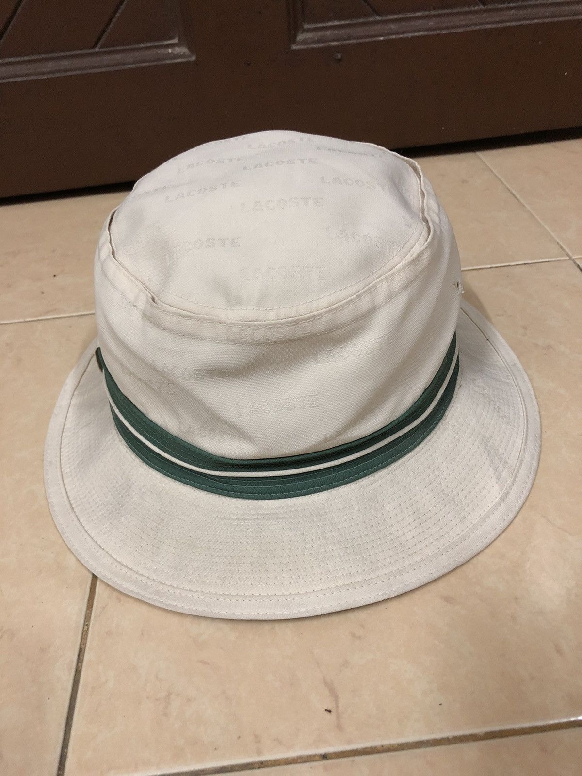 Lacoste Lacoste Bucket Hat Size 28 - 4 Thumbnail