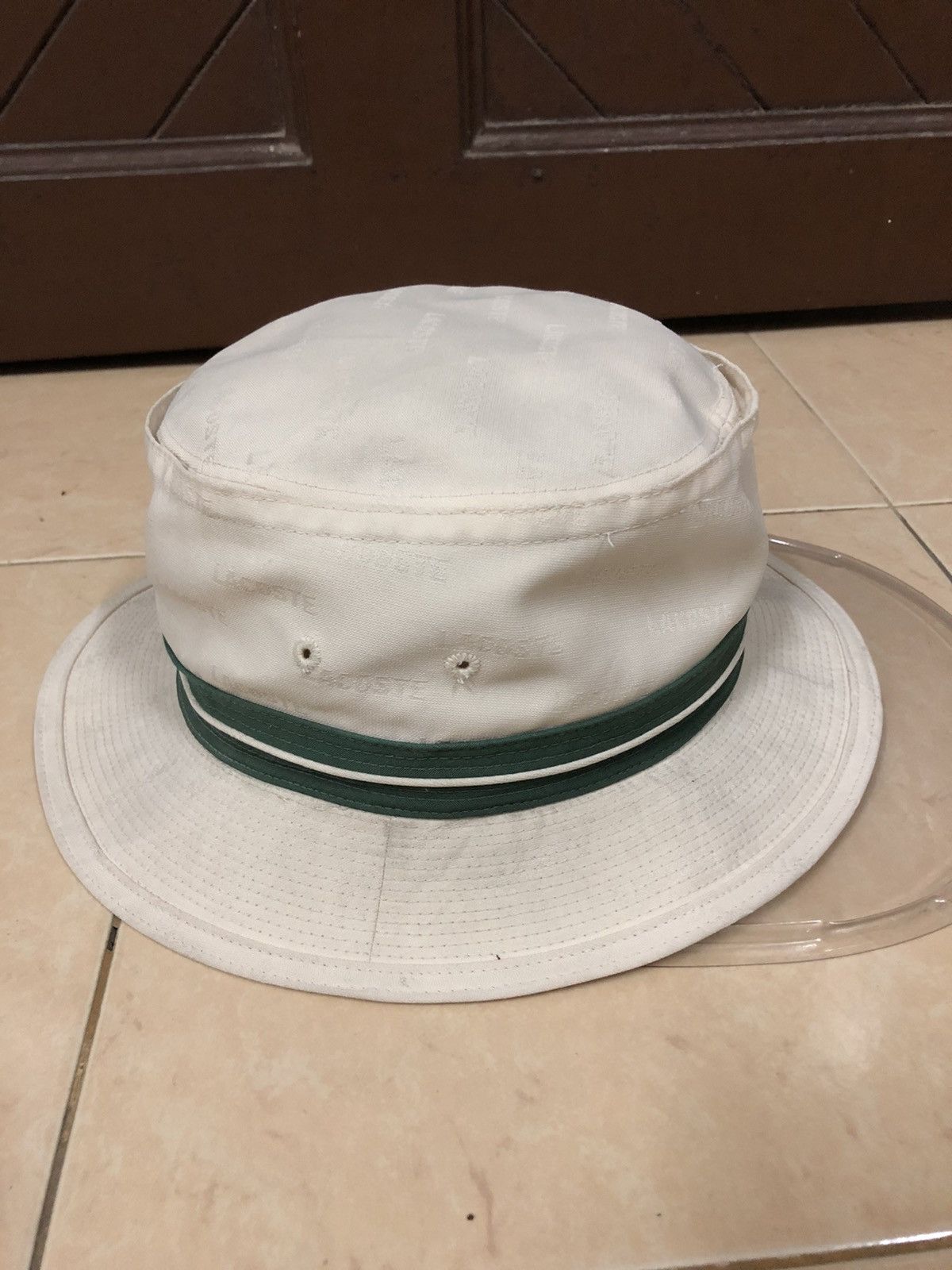 Lacoste Lacoste Bucket Hat Size 28 - 3 Thumbnail