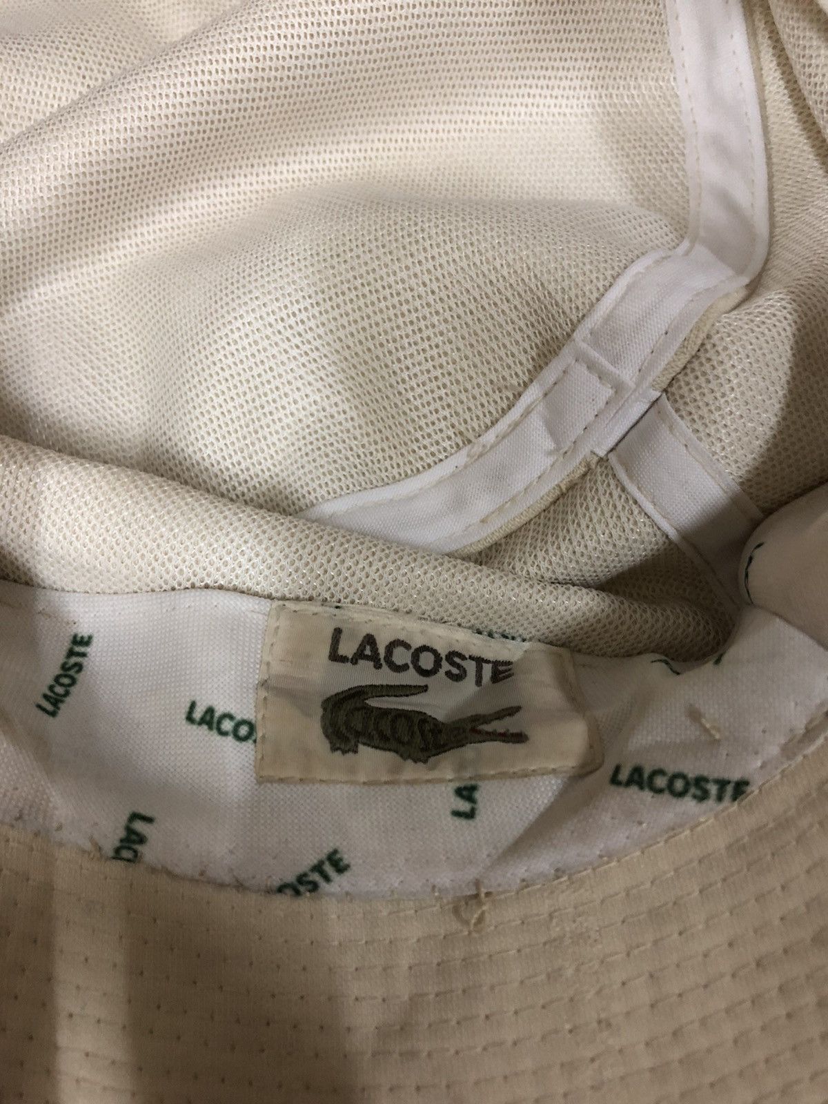Lacoste Lacoste Bucket Hat Size 28 - 7 Thumbnail