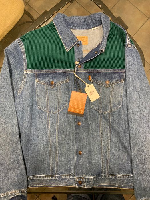 Levi's LVC Strictly Rockers Denim Orange Tab Corduroy Jacket