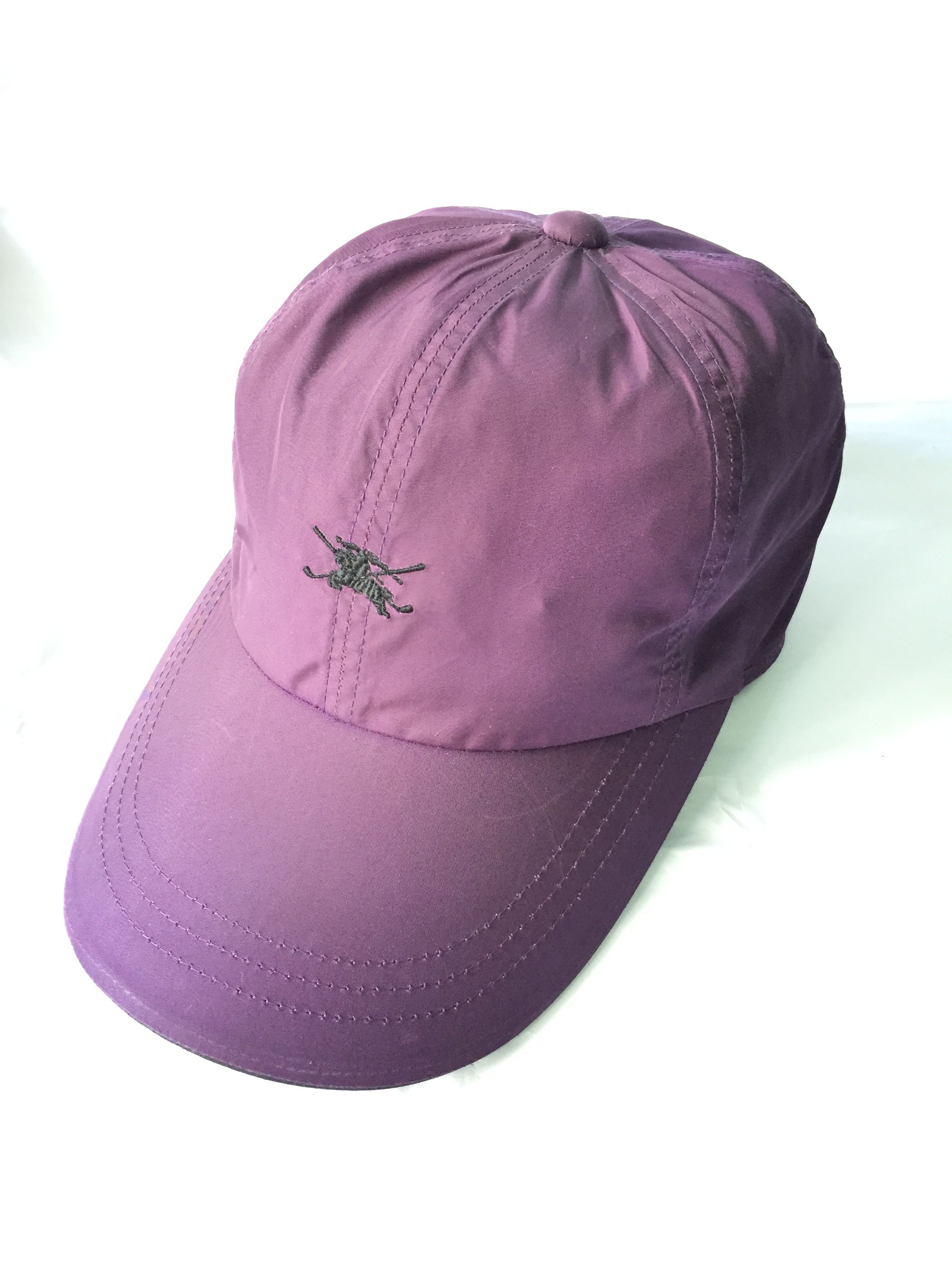 Vtg Burberrys embroidered logo cap