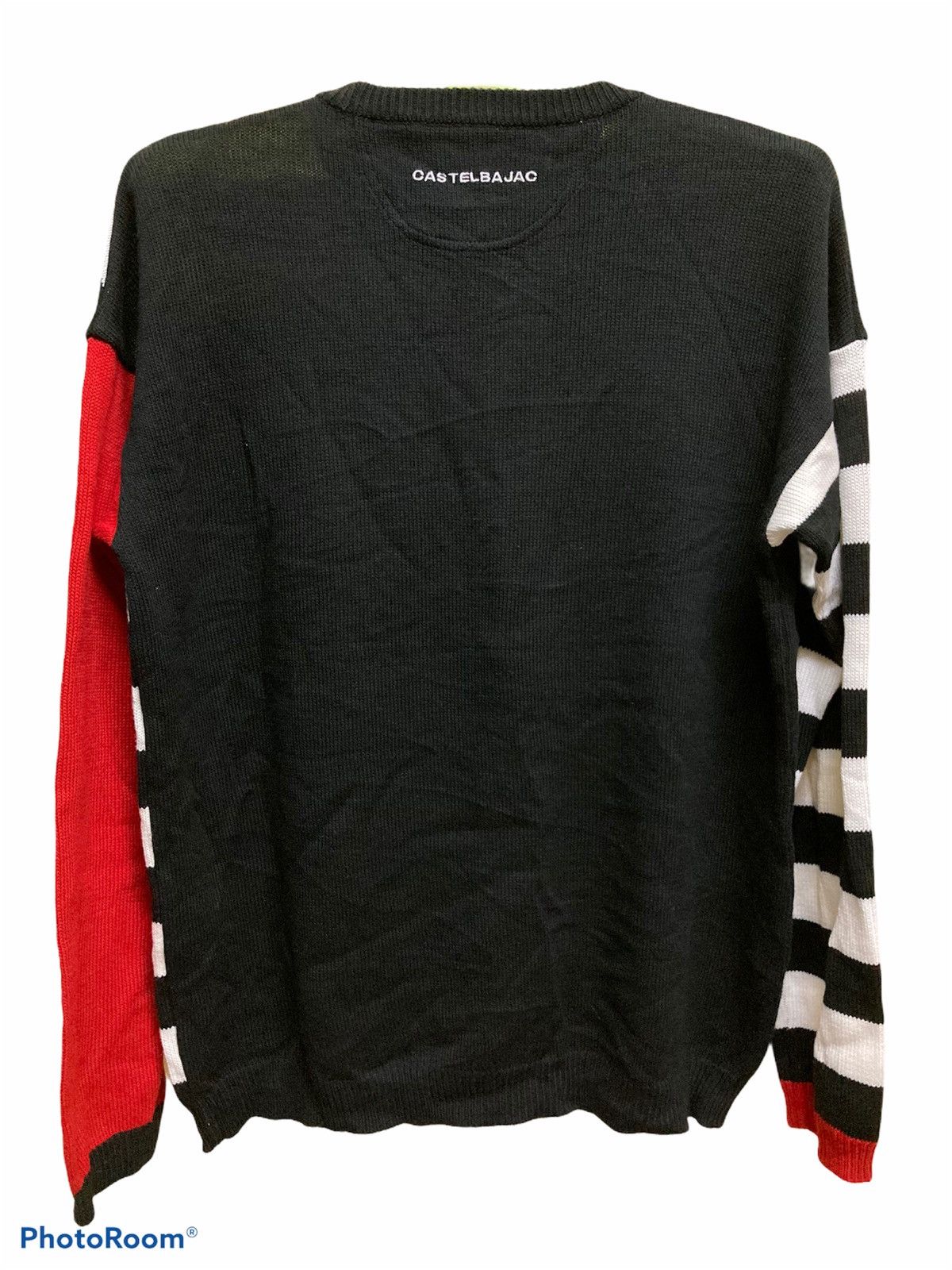 Jean Charles De Castelbajac Castelbajac Sport Stripe Knit Sweater Size US L / EU 52-54 / 3 - 2 Thumbnail