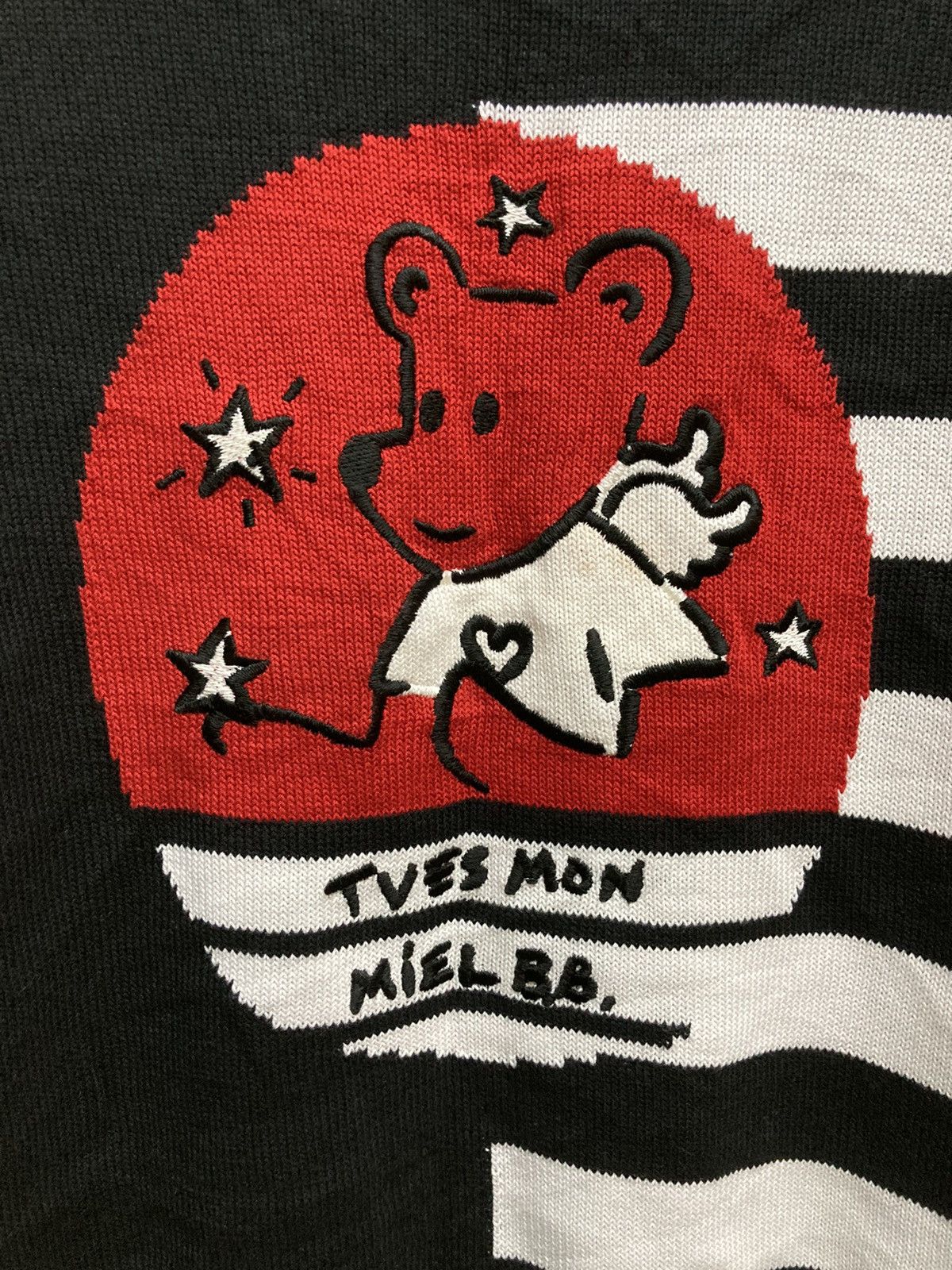 Jean Charles De Castelbajac Castelbajac Sport Stripe Knit Sweater Size US L / EU 52-54 / 3 - 5 Thumbnail