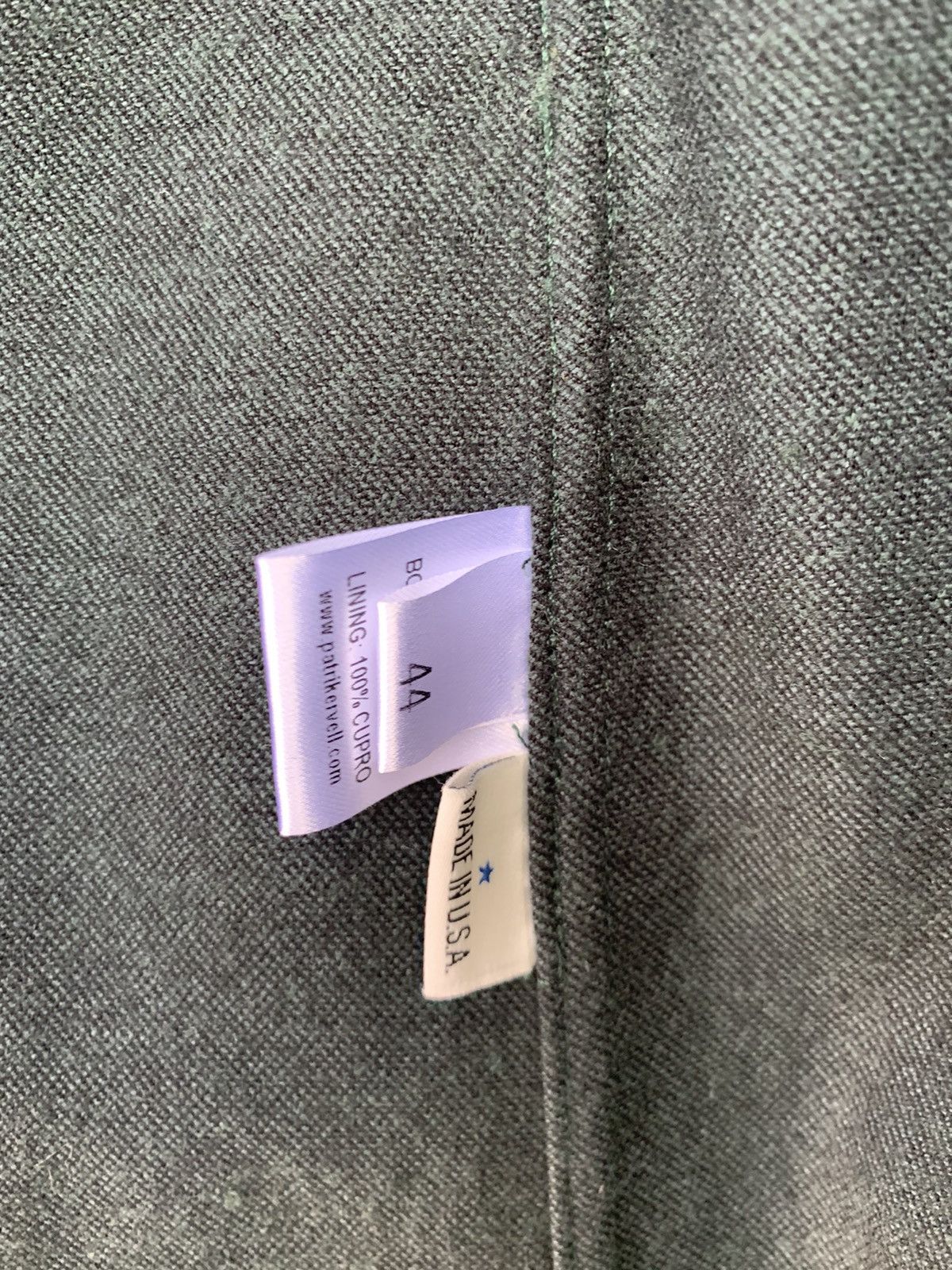 Patrik Ervell FW13 bottle green unstructured blazer unlined INCREDIBLE! Size 44R - 4 Thumbnail