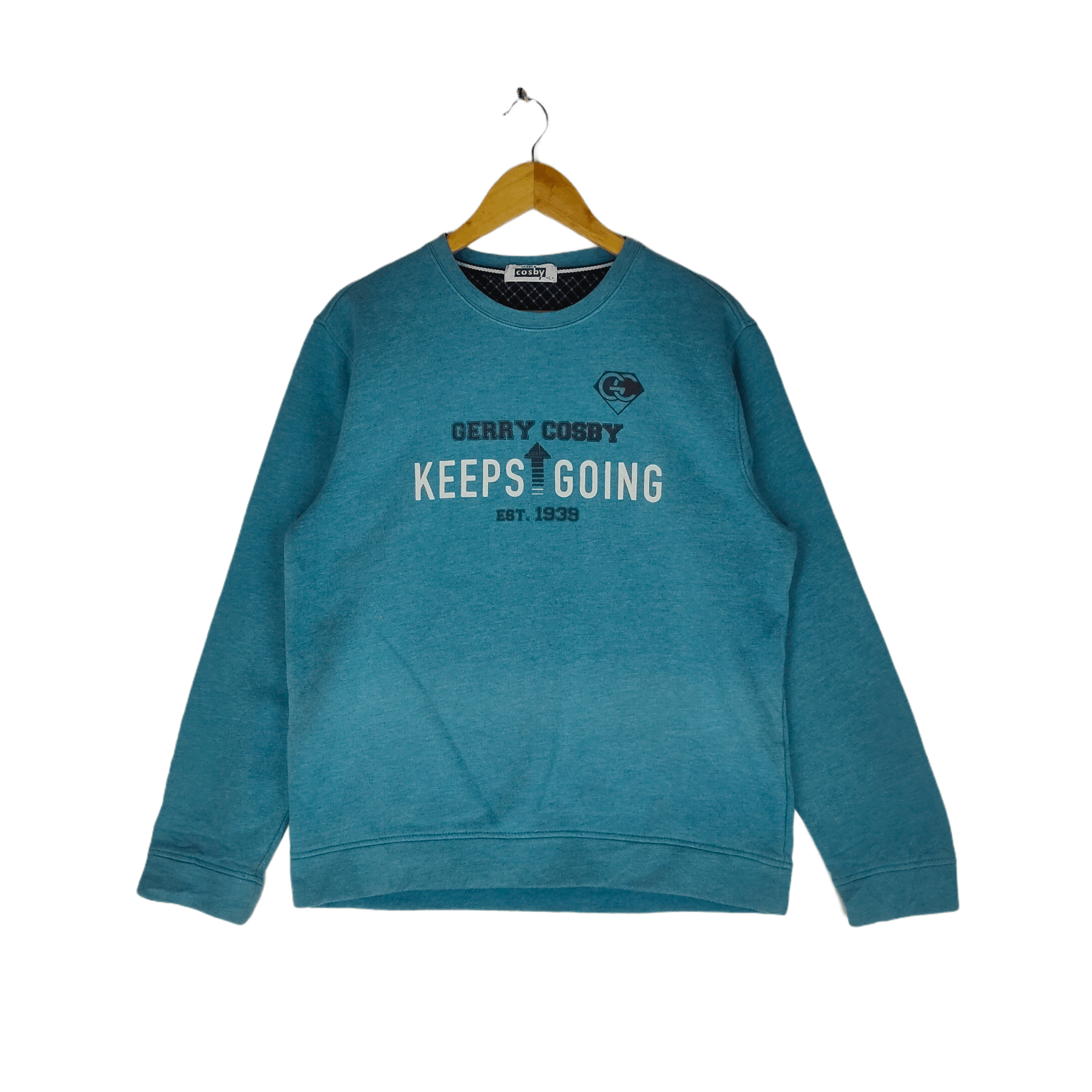 Other Vintage GERRY COSBY Spellout Pullover M Size Sweatshirt Size US M / EU 48-50 / 2 - 1 Thumbnail