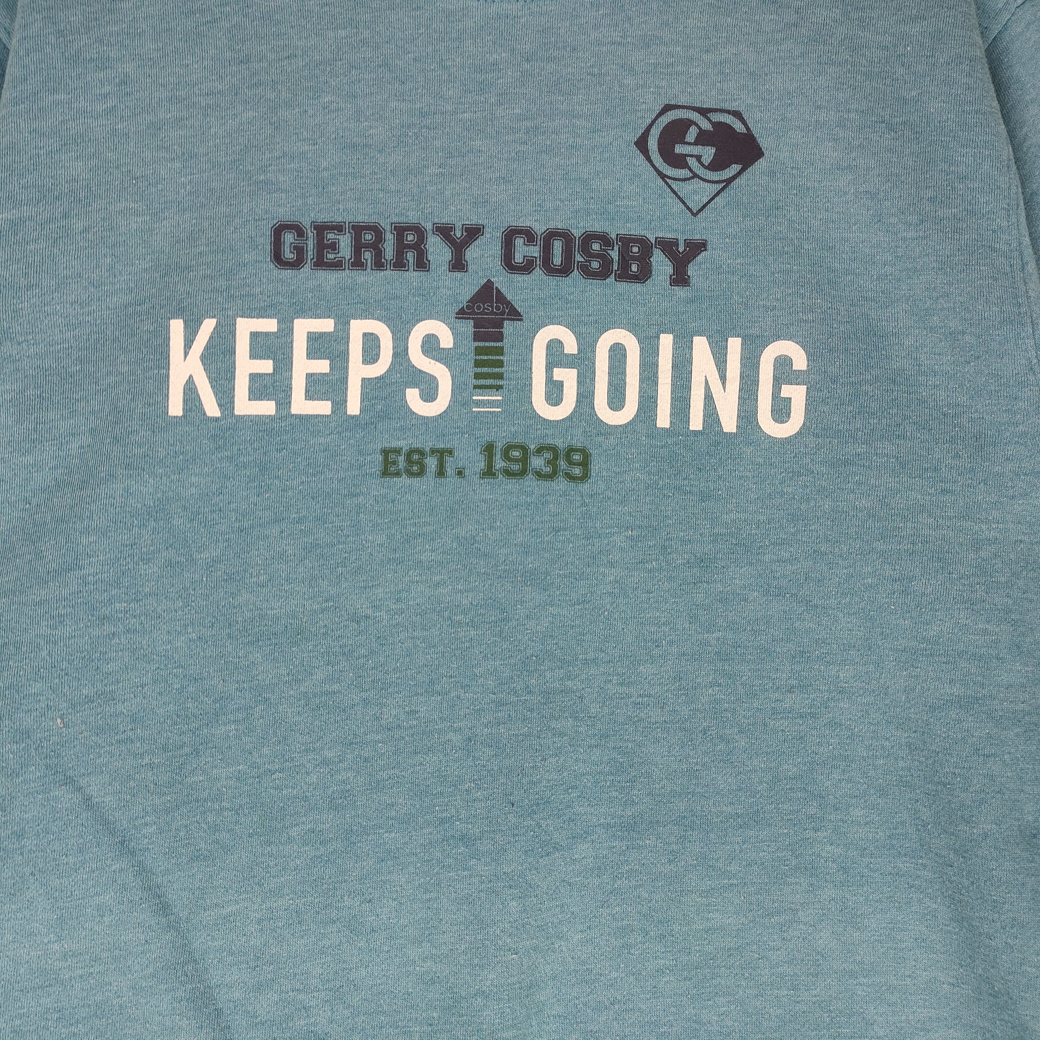 Other Vintage GERRY COSBY Spellout Pullover M Size Sweatshirt Size US M / EU 48-50 / 2 - 2 Thumbnail