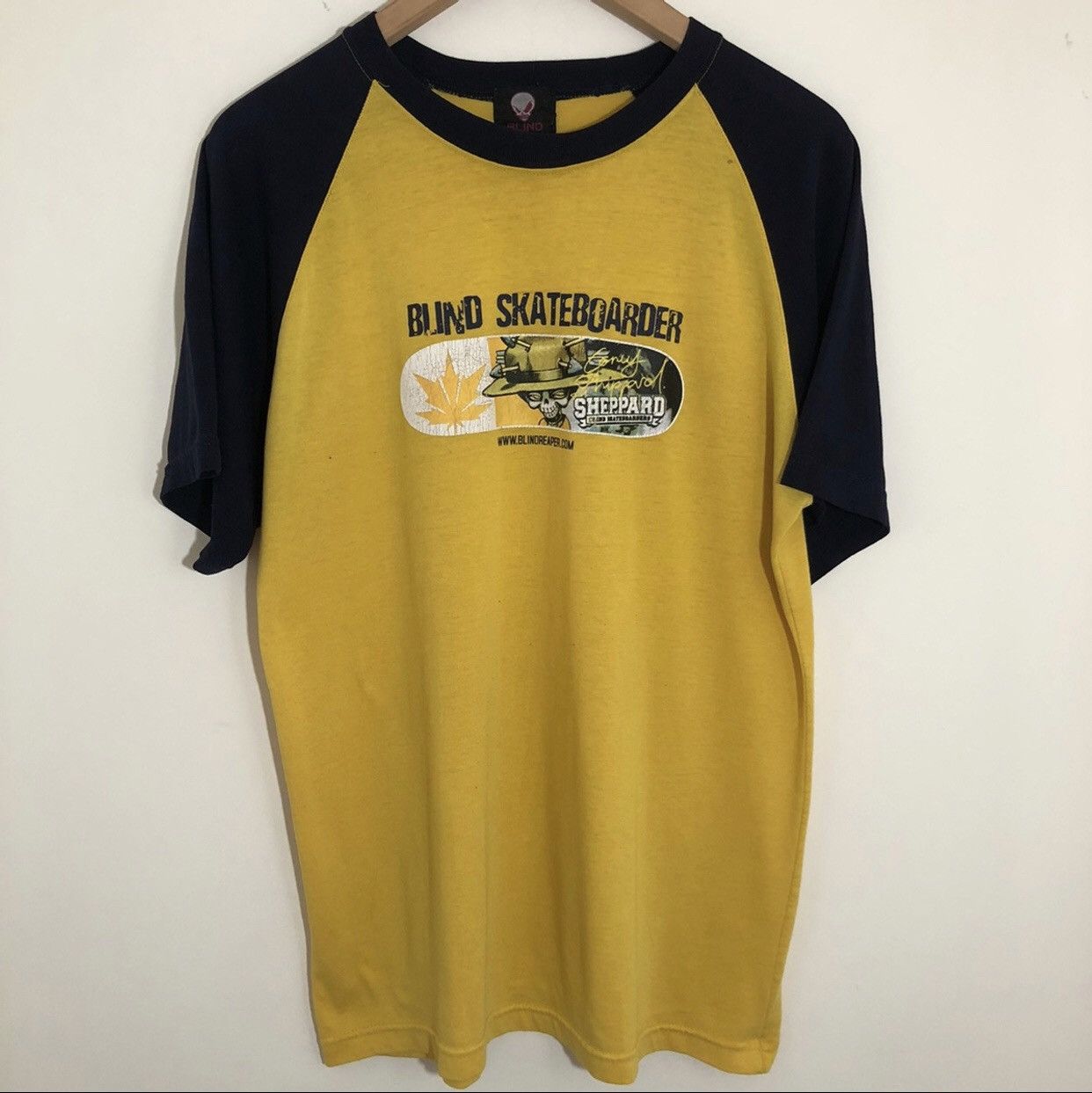 Vintage Vintage Blind Skateboards Corey Sheppard Tee Shirt Grailed