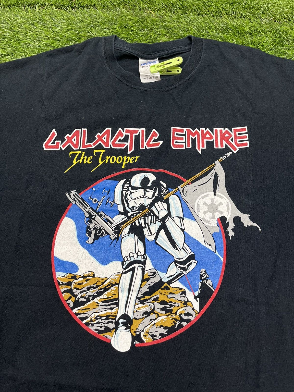 Iron Maiden × Star Wars × Vintage VINTAGE STAR WARS x IRON MAIDEN THE TROOPER PROMO TEES Size US XXL / EU 58 / 5 - 1 Thumbnail