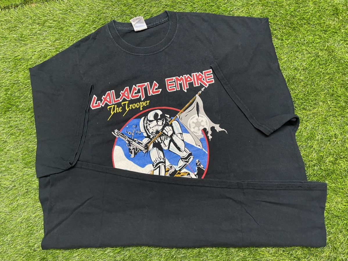 Iron Maiden × Star Wars × Vintage VINTAGE STAR WARS x IRON MAIDEN THE TROOPER PROMO TEES Size US XXL / EU 58 / 5 - 9 Thumbnail