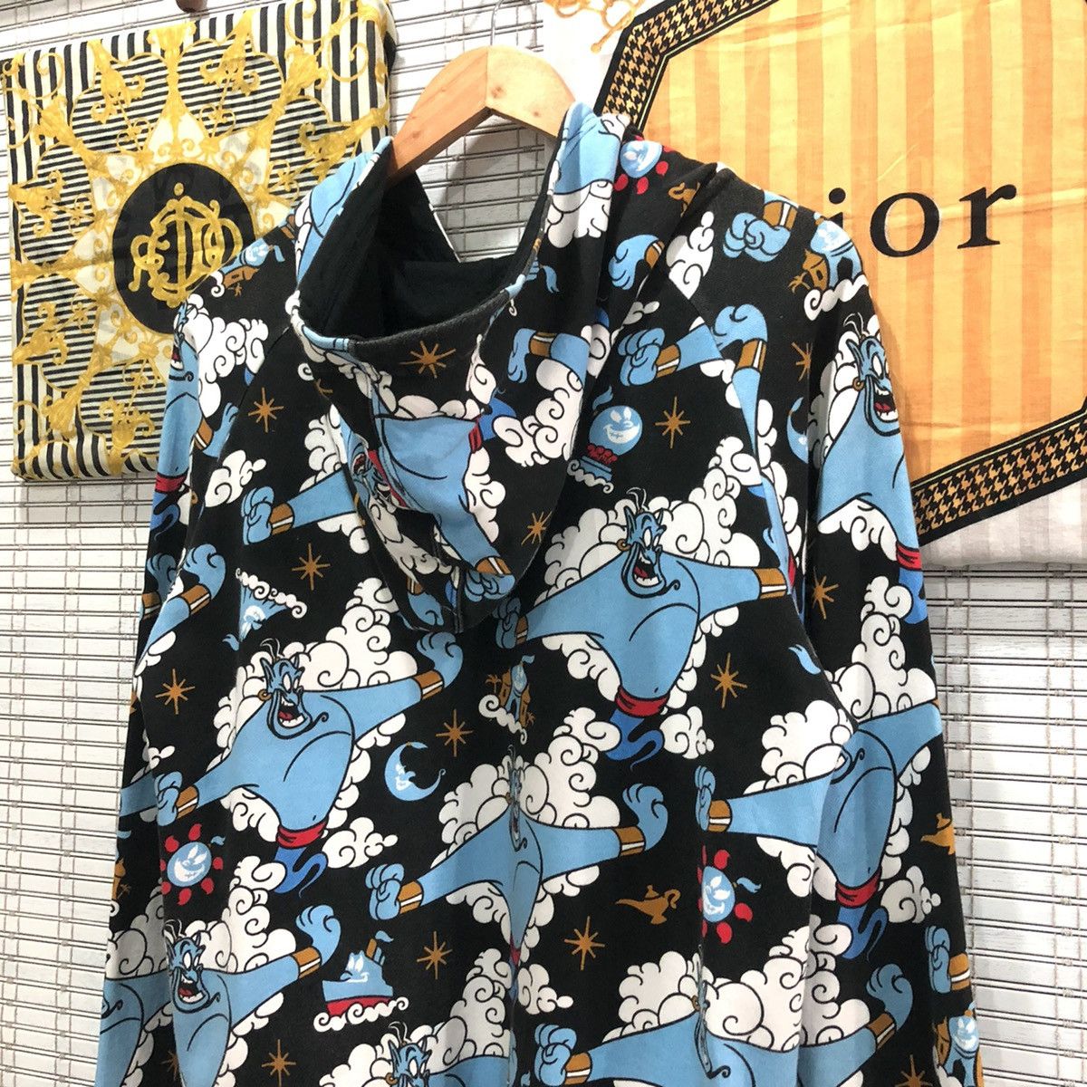 Cartoon Network × Disney Vintage Aladdin Disney Fullprint Zipper Hoodie Size US M / EU 48-50 / 2 - 6 Thumbnail