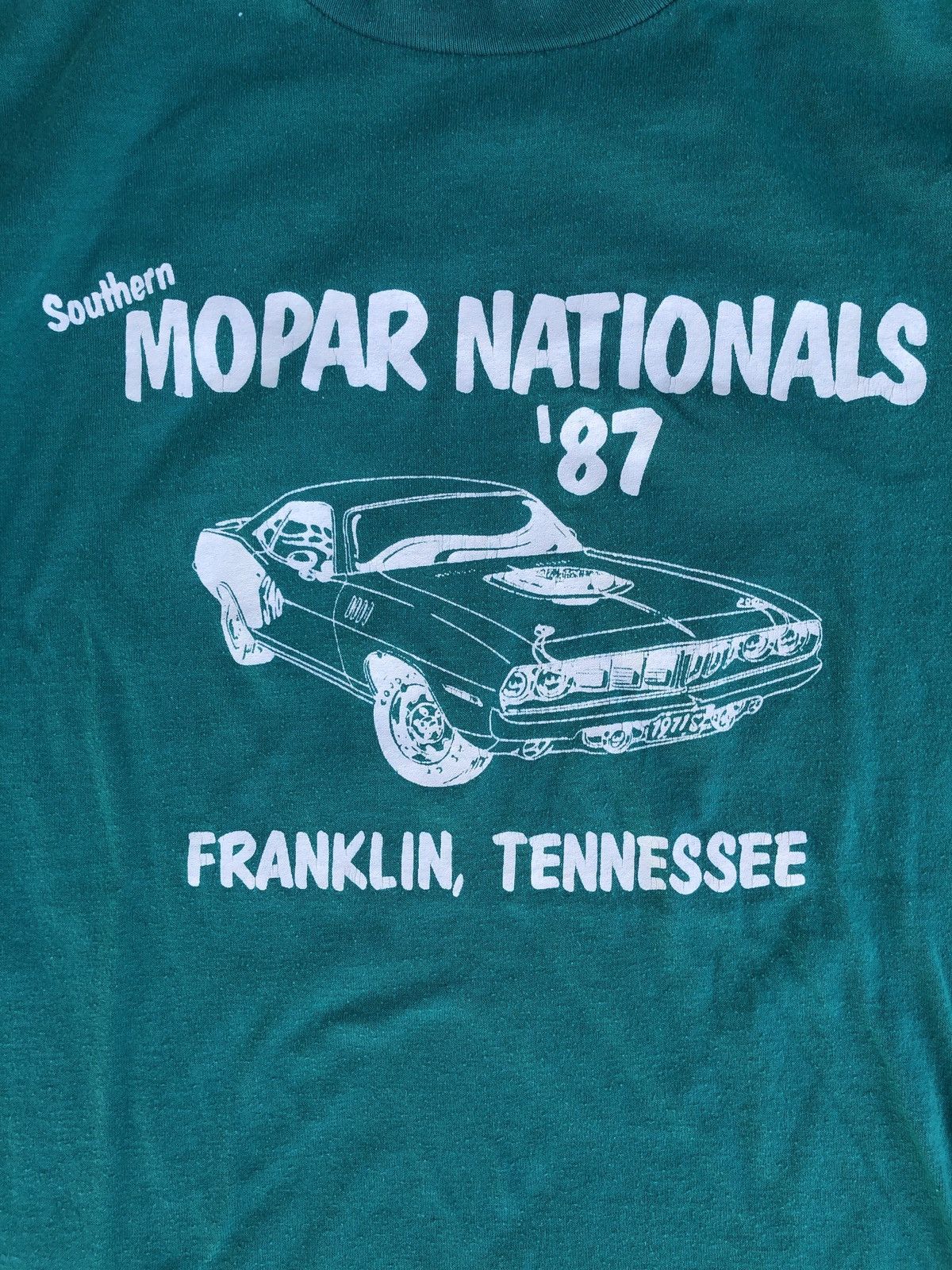 Vintage Vtg Mopar Tennessee 1987 t shirt Size US M / EU 48-50 / 2 - 2 Thumbnail