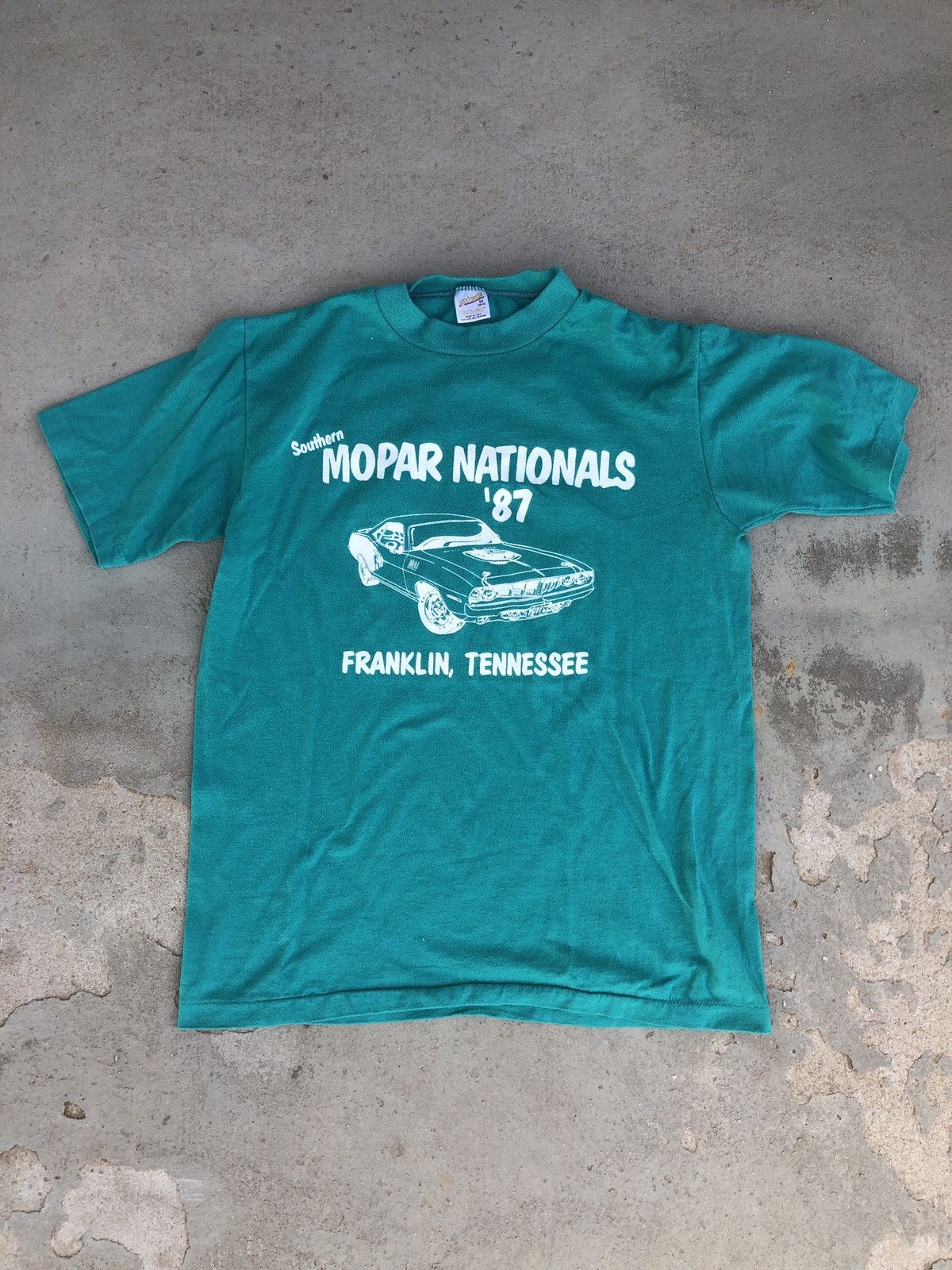 Vintage Vtg Mopar Tennessee 1987 t shirt Size US M / EU 48-50 / 2 - 1 Thumbnail