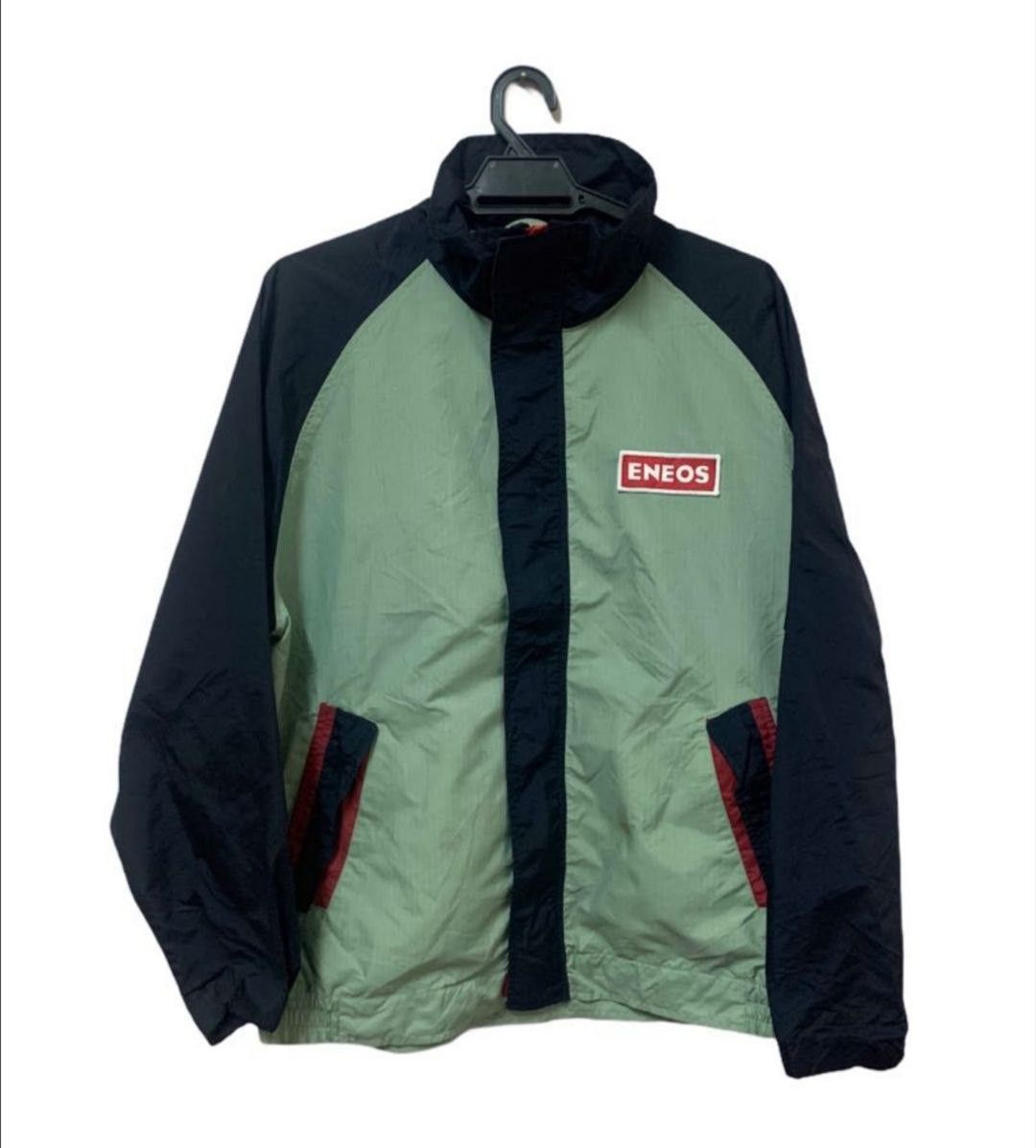 Japanese Brand 🔥Vintage Eneos Windbreaker Jacket Size US L / EU 52-54 / 3 - 2 Thumbnail