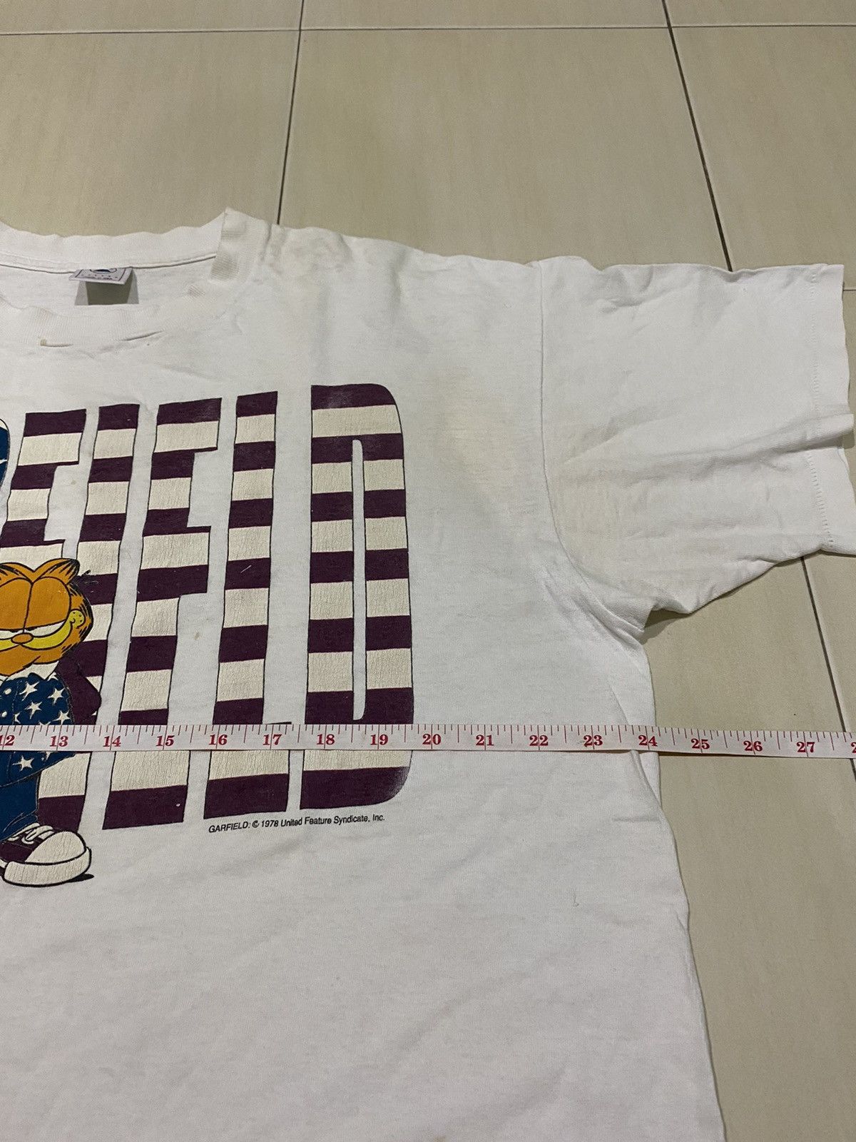 Cartoon Network × Vintage Vintage Garfield cartoon characters movie/ film promo shirt Size US XL / EU 56 / 4 - 8 Thumbnail