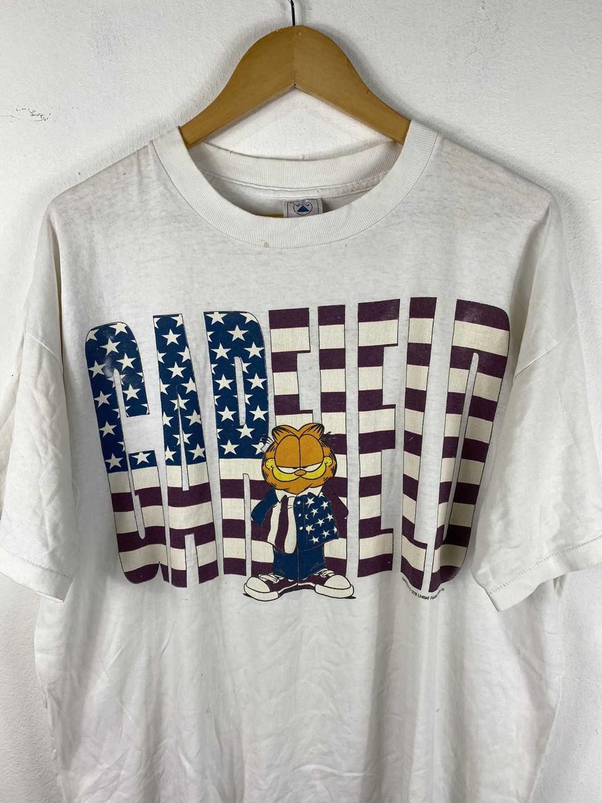 Cartoon Network × Vintage Vintage Garfield cartoon characters movie/ film promo shirt Size US XL / EU 56 / 4 - 3 Thumbnail