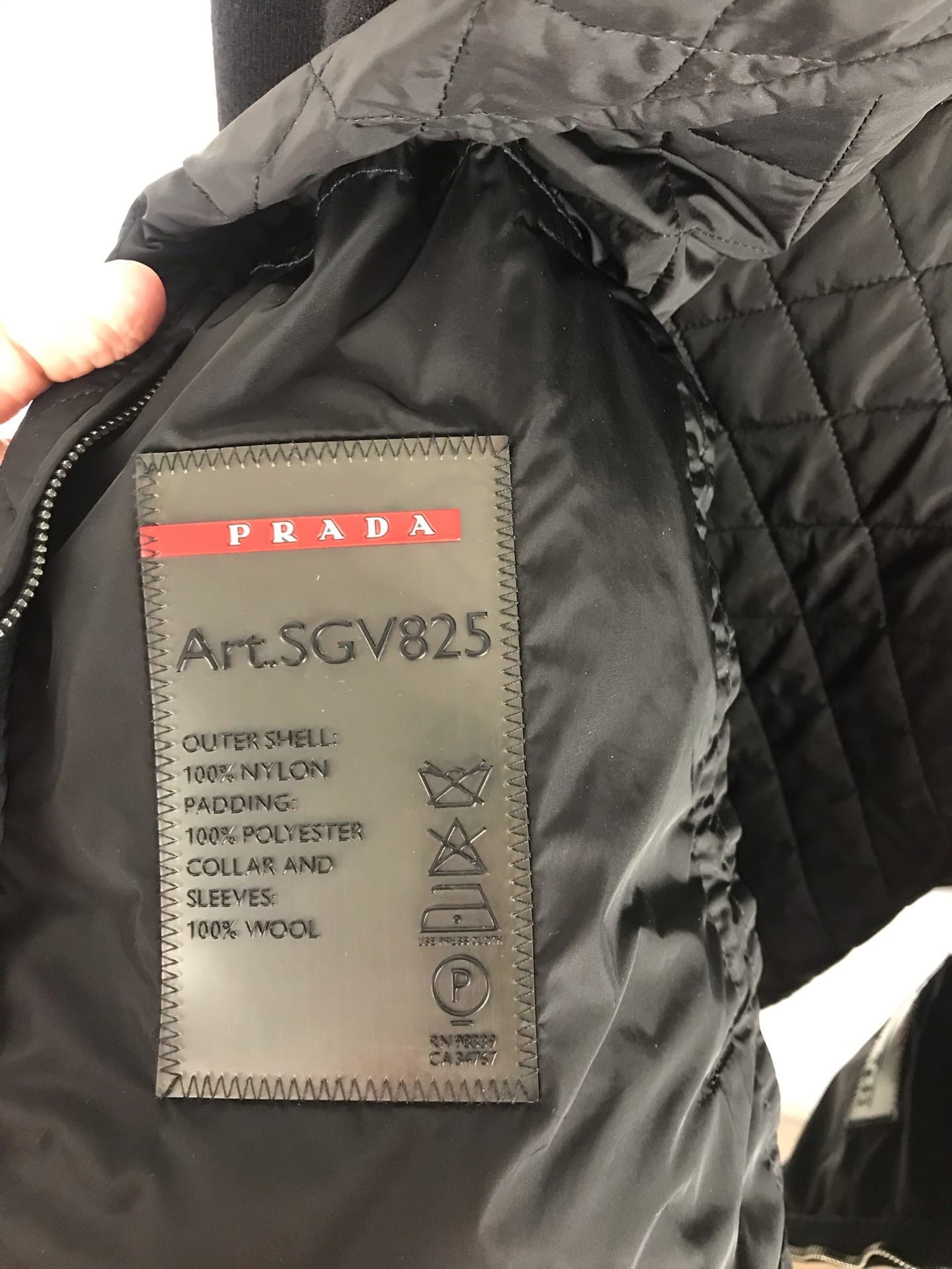 Other 💥 Prada Zip Сombined Jacket Size US M / EU 48-50 / 2 - 5 Thumbnail