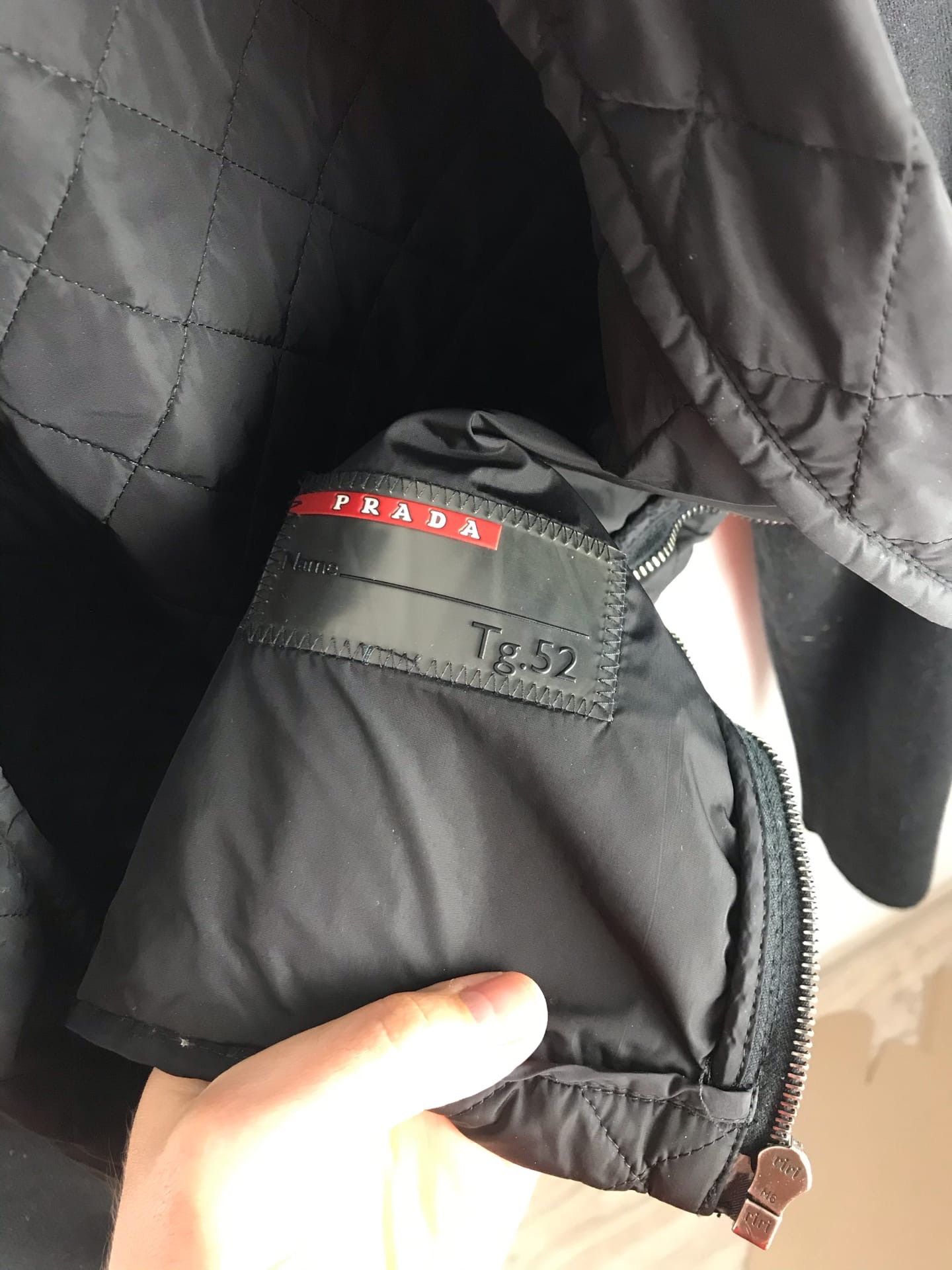 Other 💥 Prada Zip Сombined Jacket Size US M / EU 48-50 / 2 - 7 Thumbnail