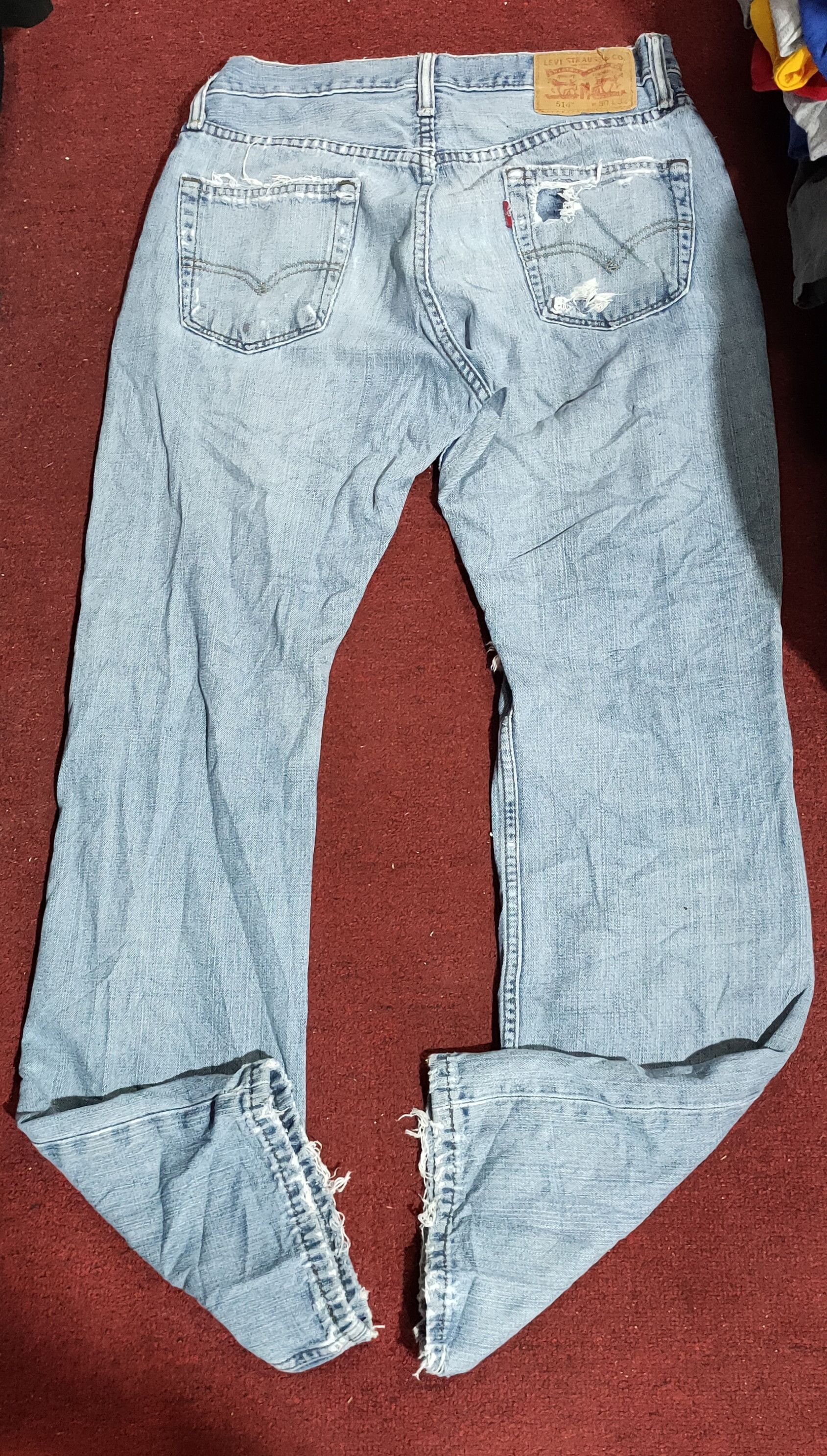 Levi's Levis denim x vintage x distressed denim Size US 30 / EU 46 - 2 Thumbnail