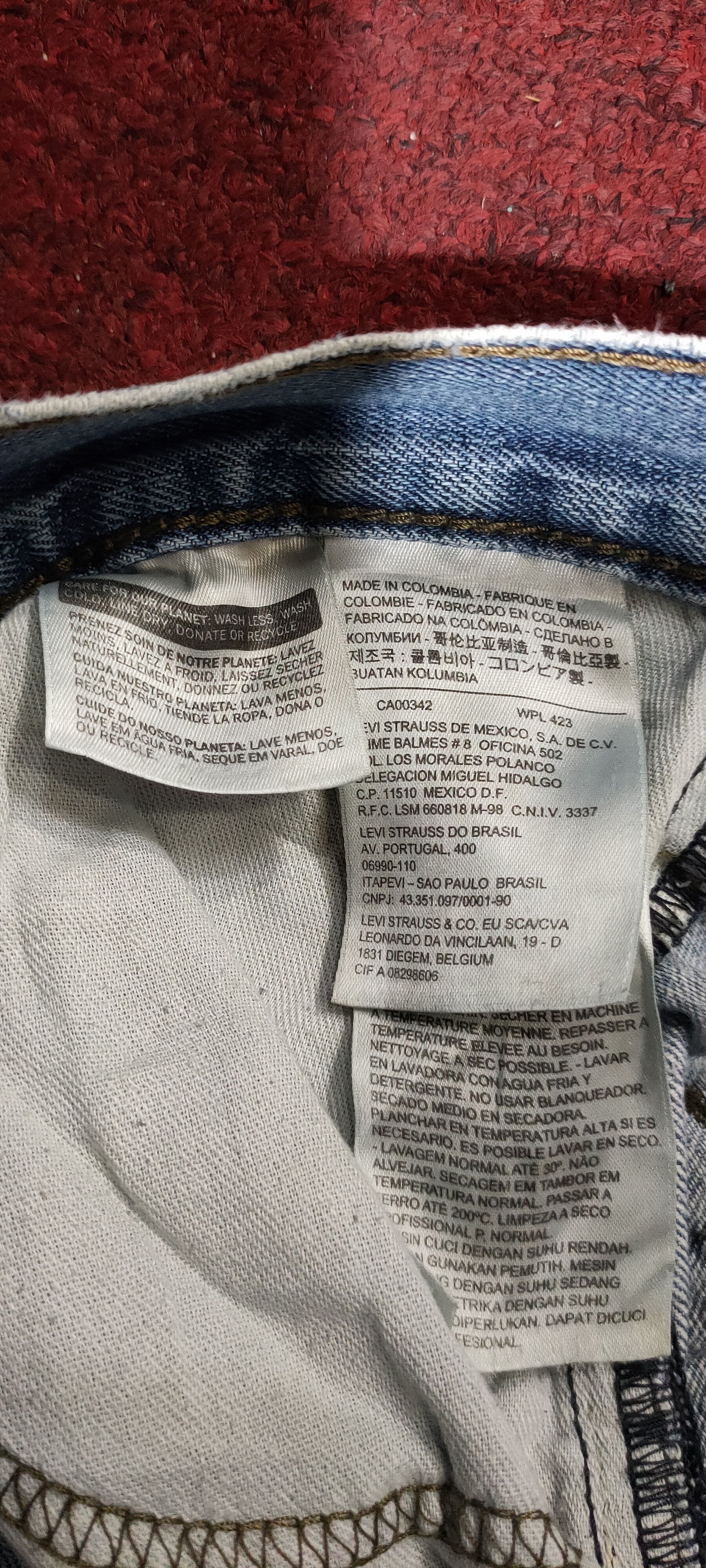 Levi's Levis denim x vintage x distressed denim Size US 30 / EU 46 - 7 Thumbnail