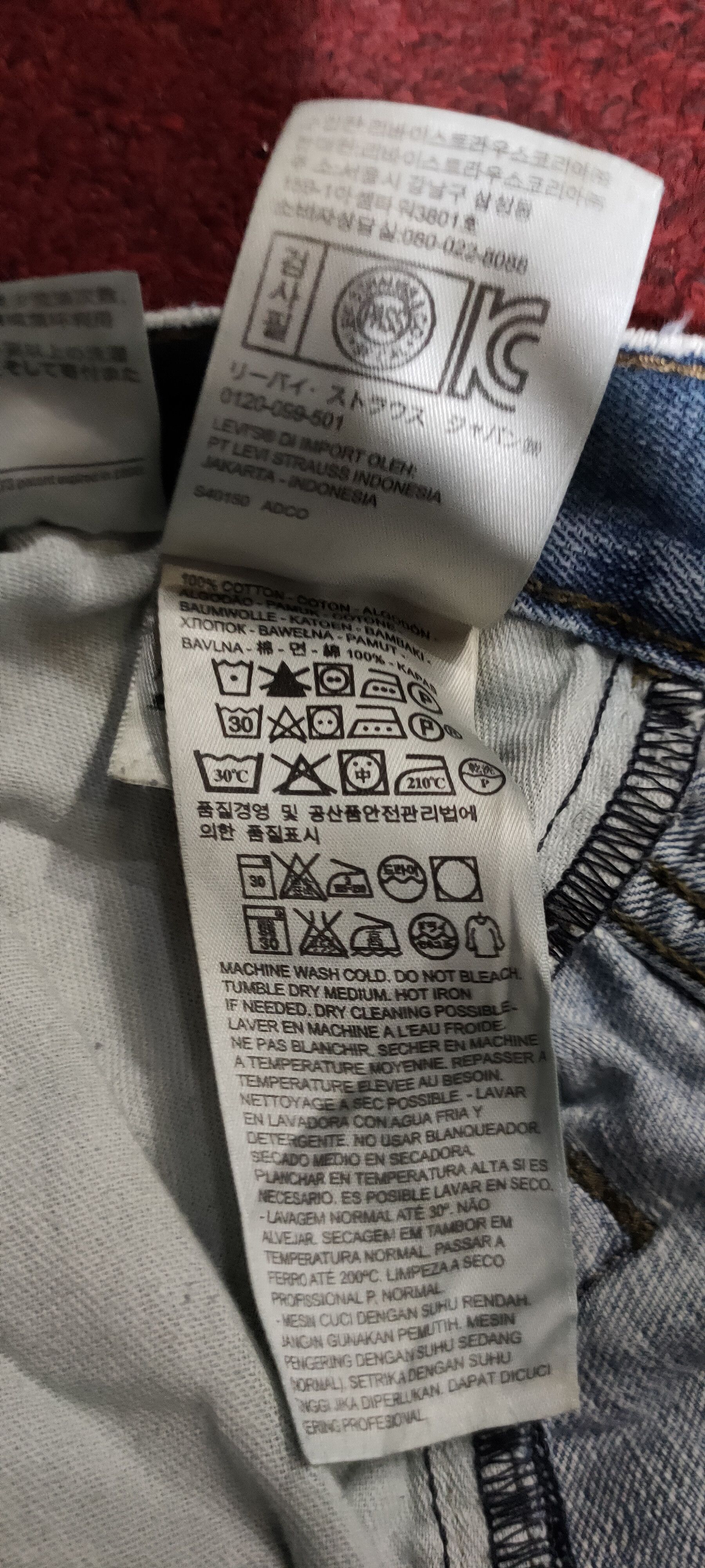Levi's Levis denim x vintage x distressed denim Size US 30 / EU 46 - 6 Thumbnail