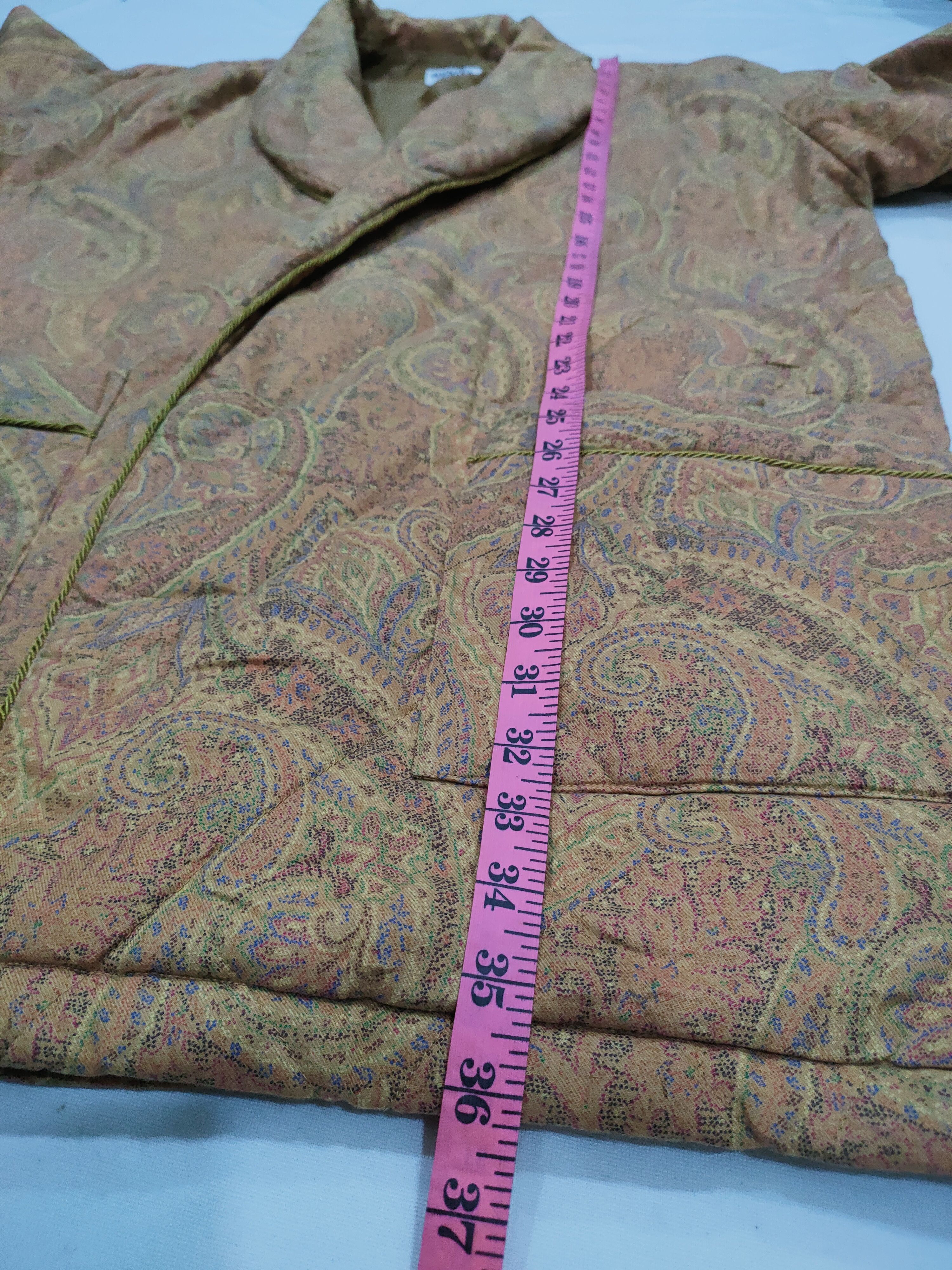 Designer × Sonia Rykiel VINTAGE RYKIEL HOMME PAISLEY PYJAMAS KIMONO JACKET Size US M / EU 48-50 / 2 - 7 Thumbnail
