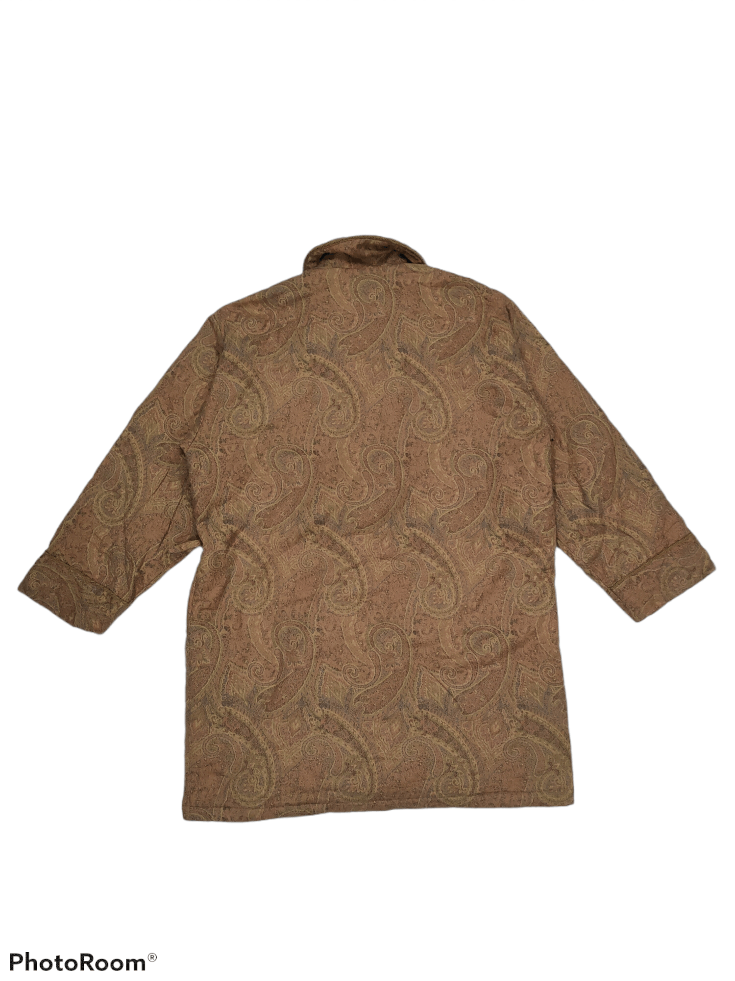 Designer × Sonia Rykiel VINTAGE RYKIEL HOMME PAISLEY PYJAMAS KIMONO JACKET Size US M / EU 48-50 / 2 - 2 Thumbnail