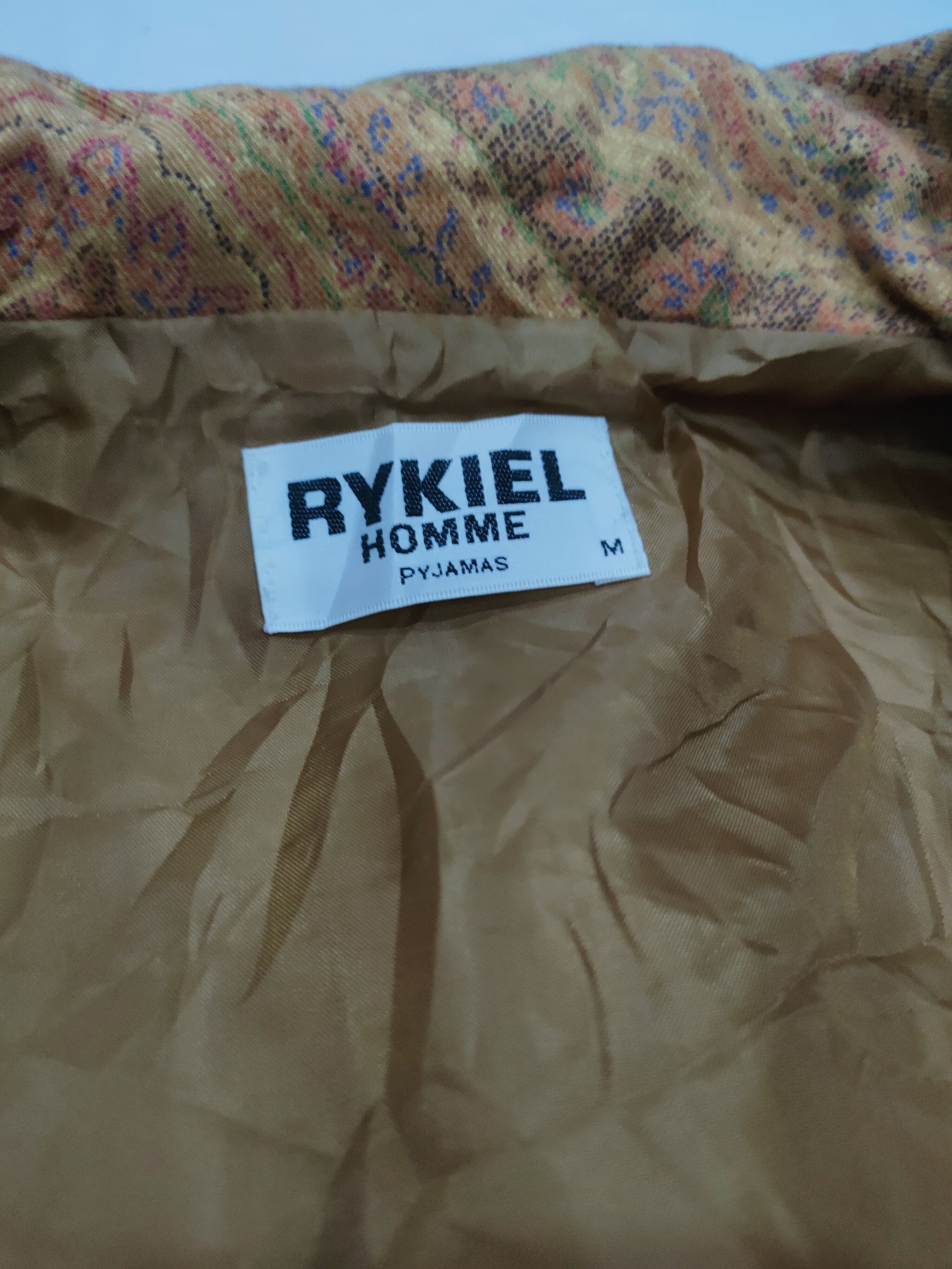 Designer × Sonia Rykiel VINTAGE RYKIEL HOMME PAISLEY PYJAMAS KIMONO JACKET Size US M / EU 48-50 / 2 - 3 Thumbnail