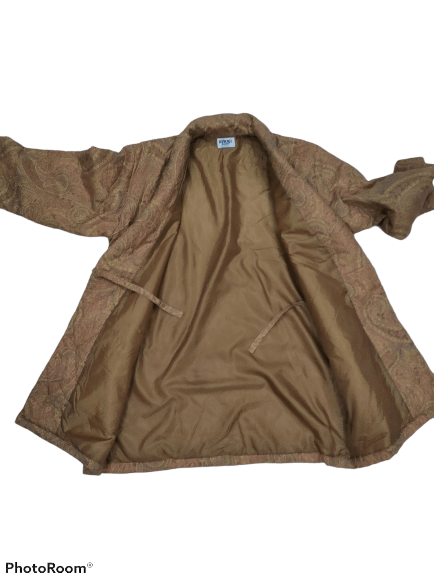 Designer × Sonia Rykiel VINTAGE RYKIEL HOMME PAISLEY PYJAMAS KIMONO JACKET Size US M / EU 48-50 / 2 - 5 Thumbnail