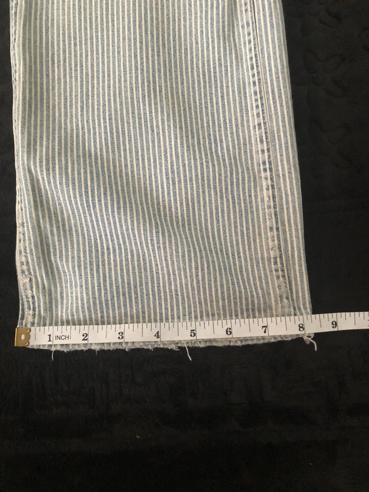 Polo Ralph Lauren × Vintage Vtg POLO RALPH LAUREN workwear strip design Size US 33 - 12 Thumbnail