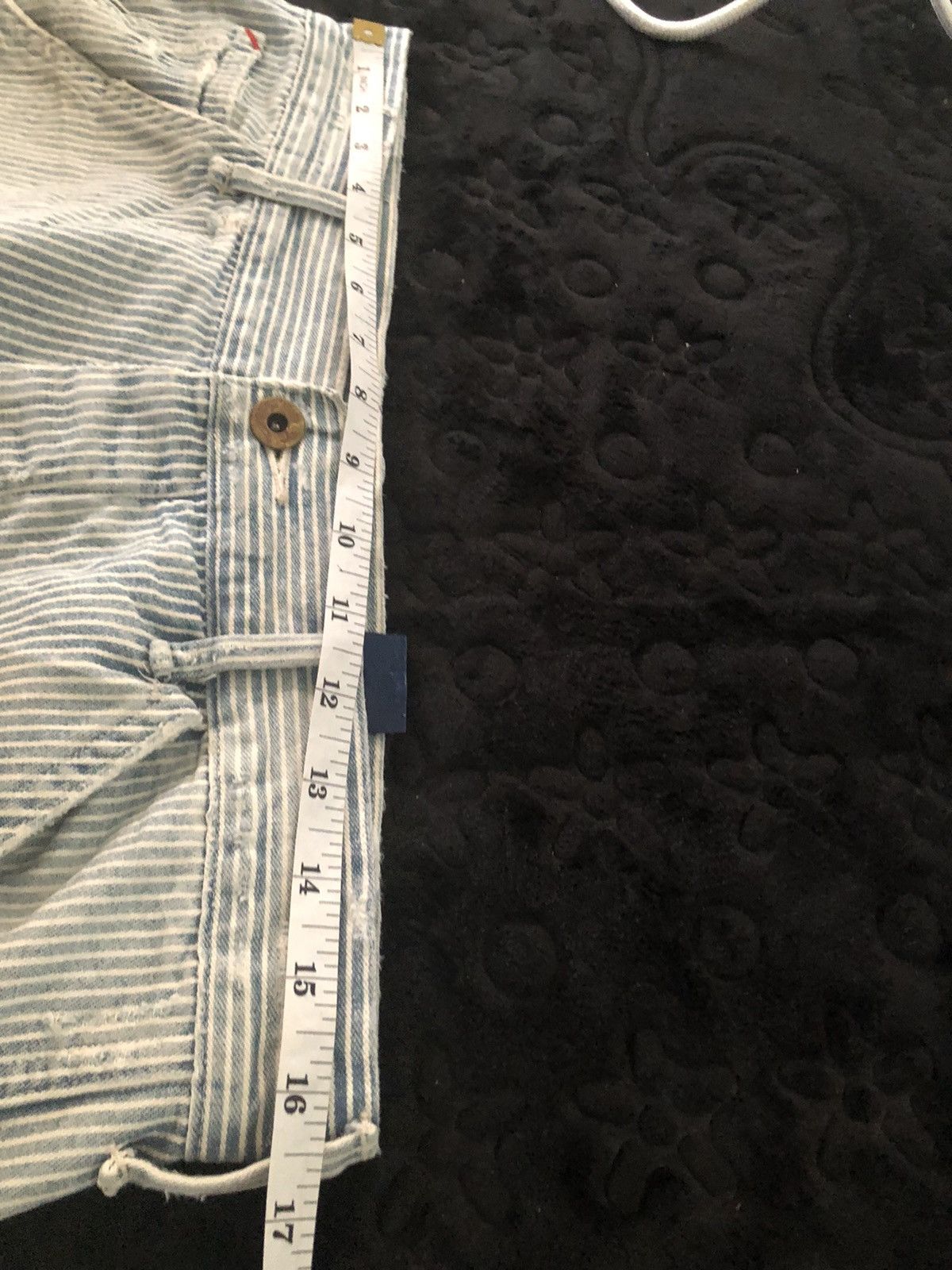 Polo Ralph Lauren × Vintage Vtg POLO RALPH LAUREN workwear strip design Size US 33 - 8 Thumbnail