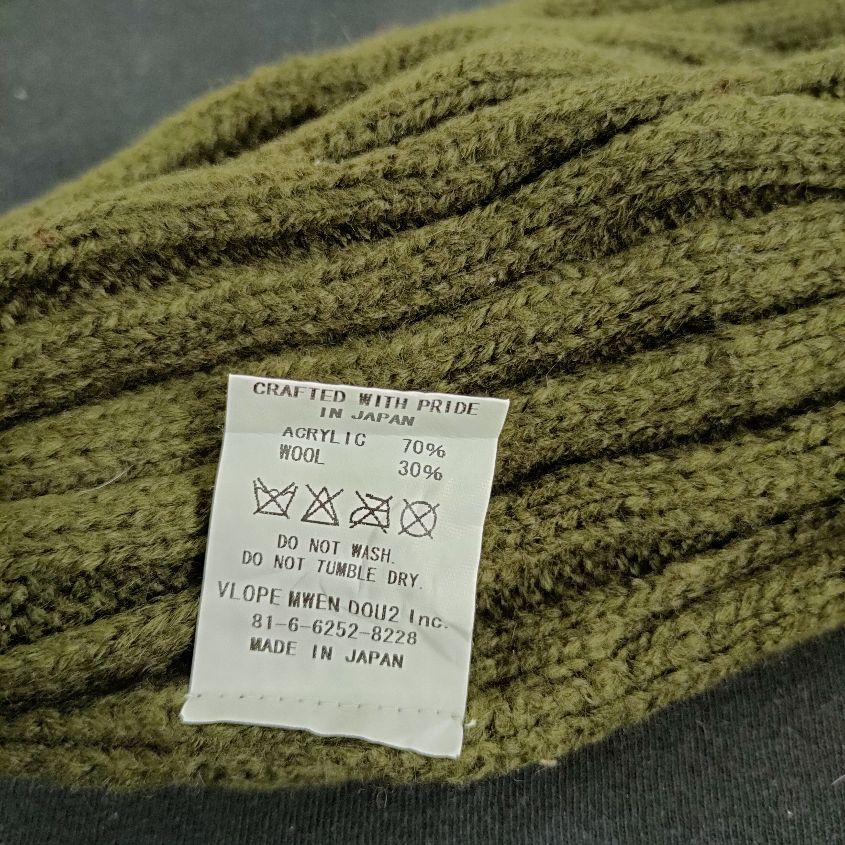 Japanese Brand 💥 BESTOFFER 💥 JAPAN MADE DISCE GAUD WOOL BEANIE HAT Size ONE SIZE - 8 Thumbnail