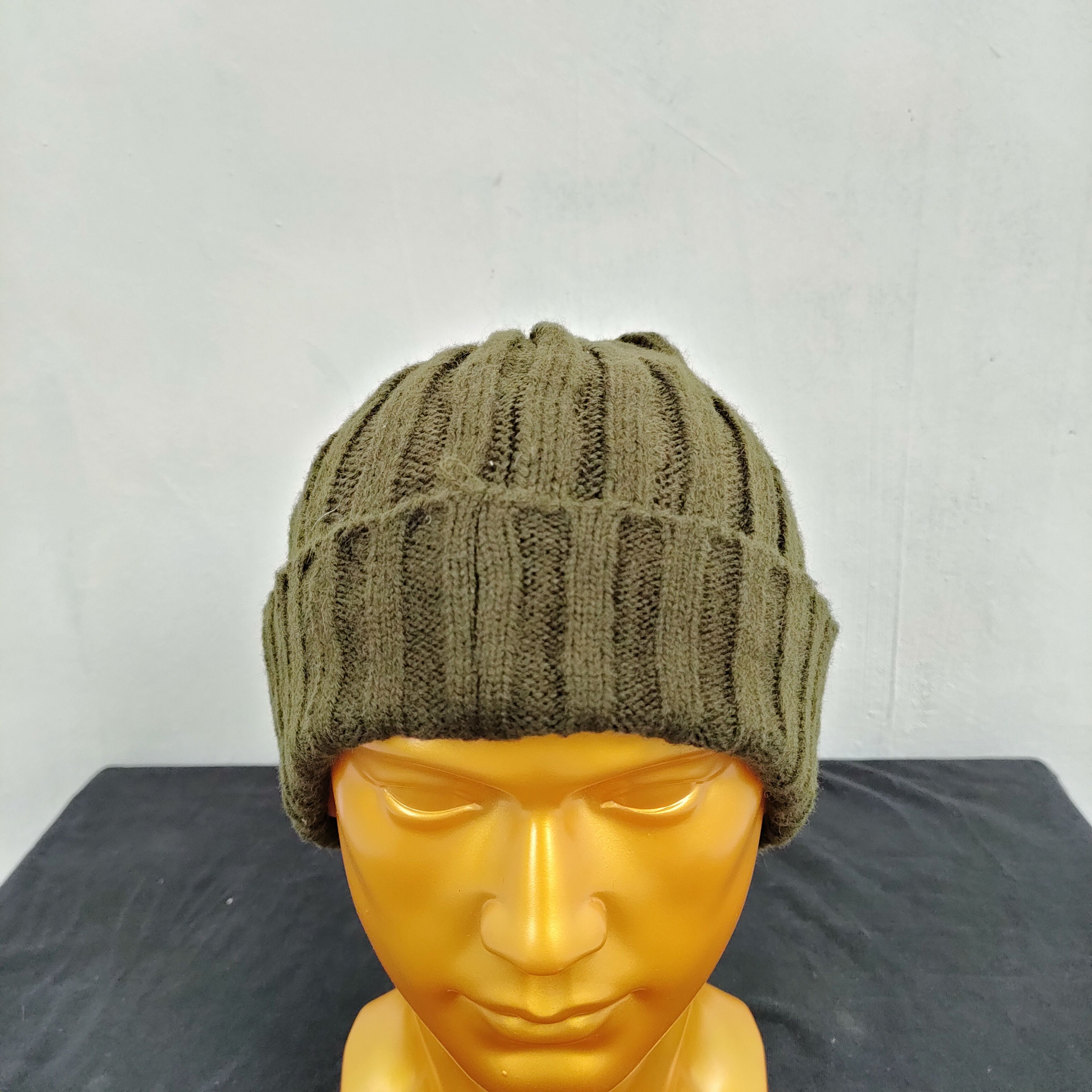 Japanese Brand 💥 BESTOFFER 💥 JAPAN MADE DISCE GAUD WOOL BEANIE HAT Size ONE SIZE - 4 Thumbnail