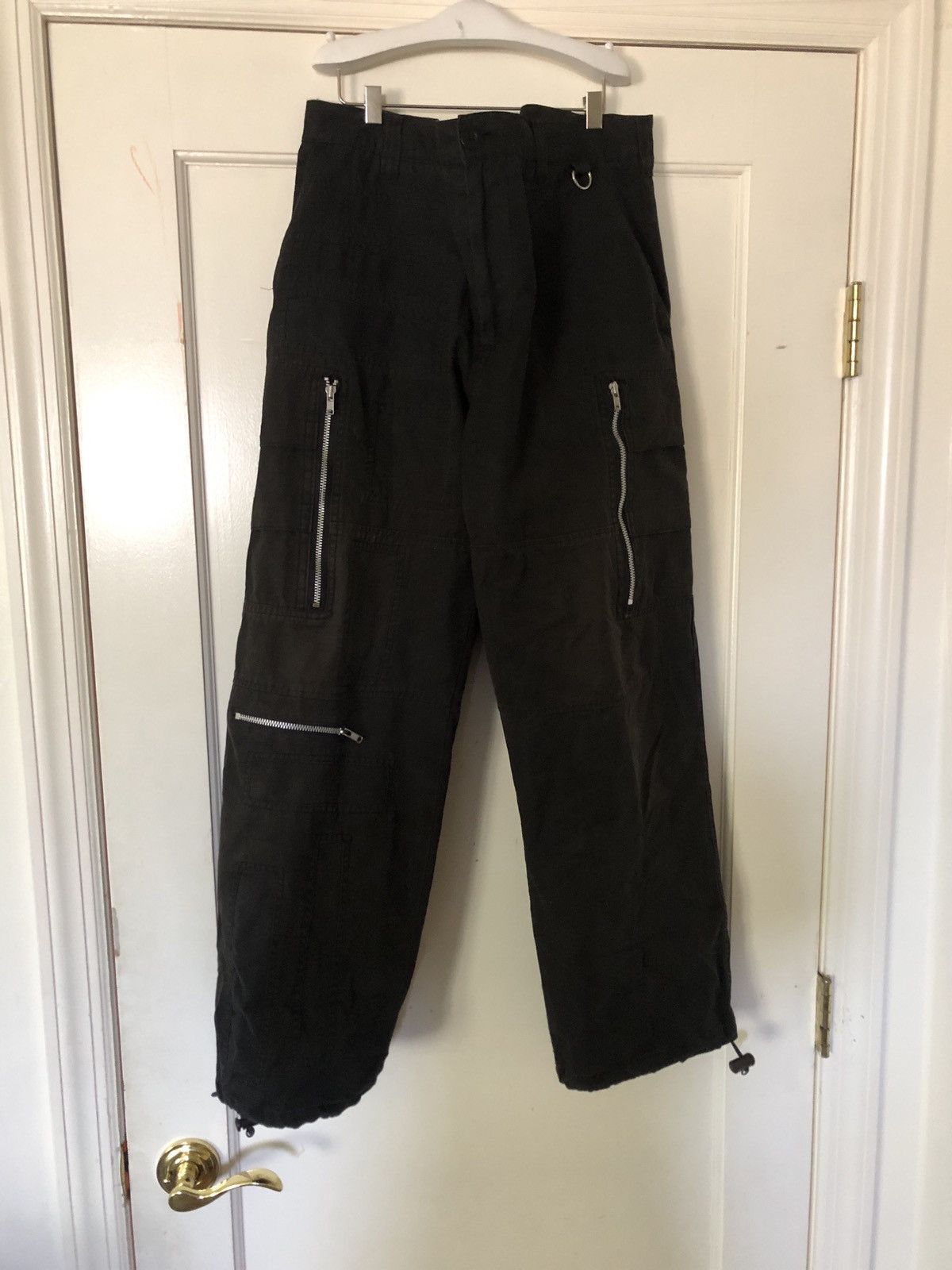 Undercover Chaotic Discord Patchwork Cargo Pants S/S 2001 Size US 32 / EU 48 - 3 Thumbnail