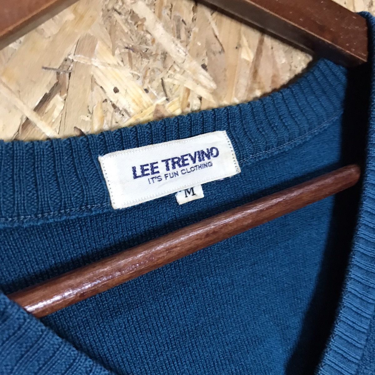 Vintage Vintage Lee trevino embroidery small logo sweatshirt Size US L / EU 52-54 / 3 - 4 Thumbnail