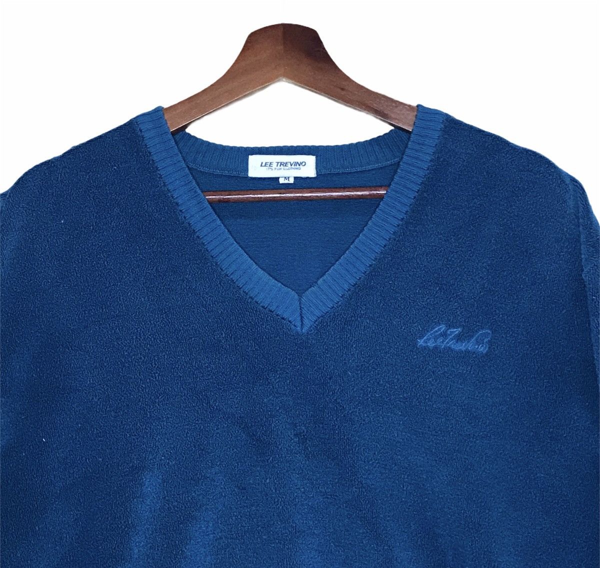 Vintage Vintage Lee trevino embroidery small logo sweatshirt Size US L / EU 52-54 / 3 - 2 Thumbnail