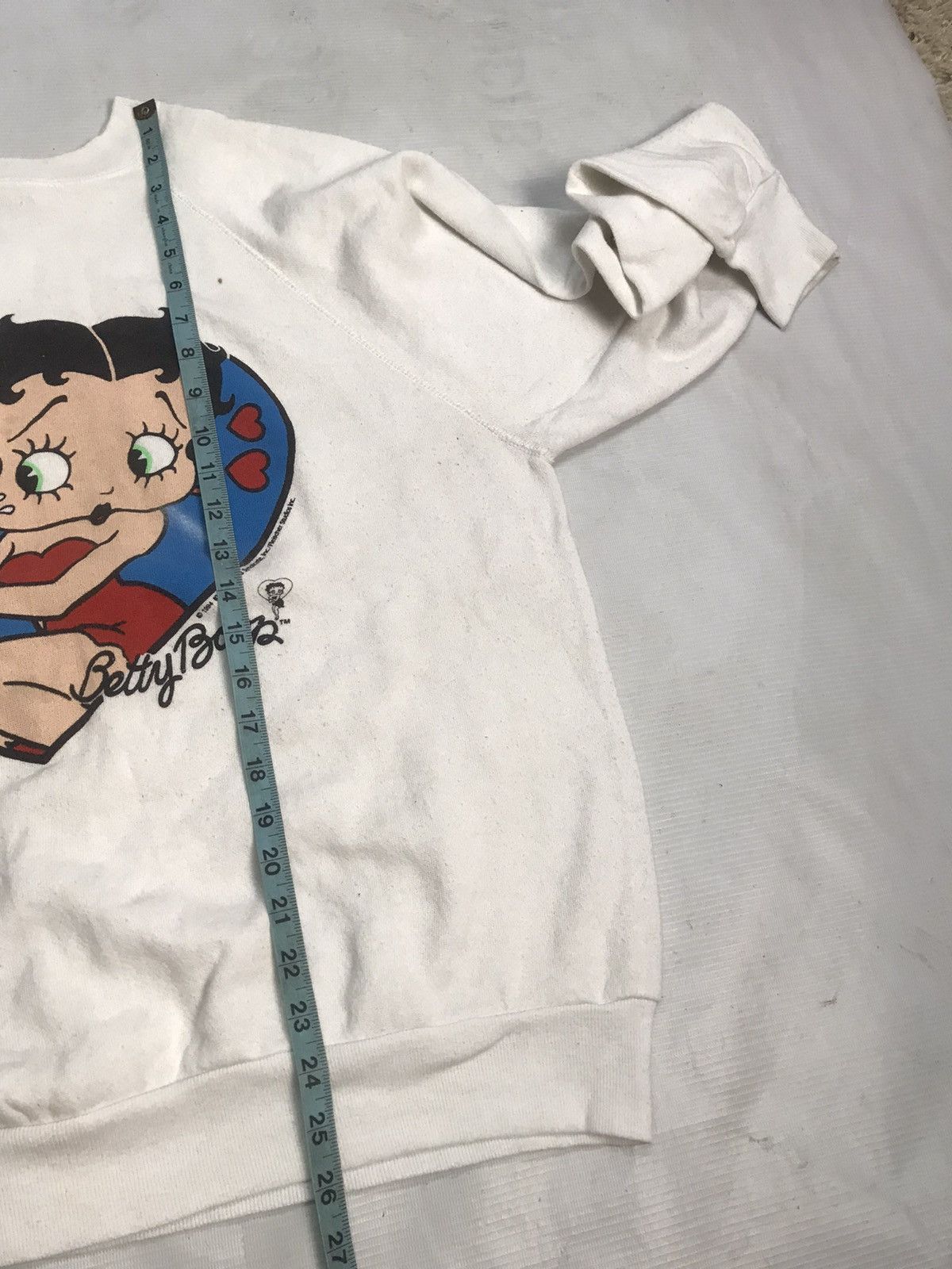 Cartoon Network × Vintage VINTAGE 90’s BETTY BOOP SWEATSHIRT Size US L / EU 52-54 / 3 - 8 Thumbnail
