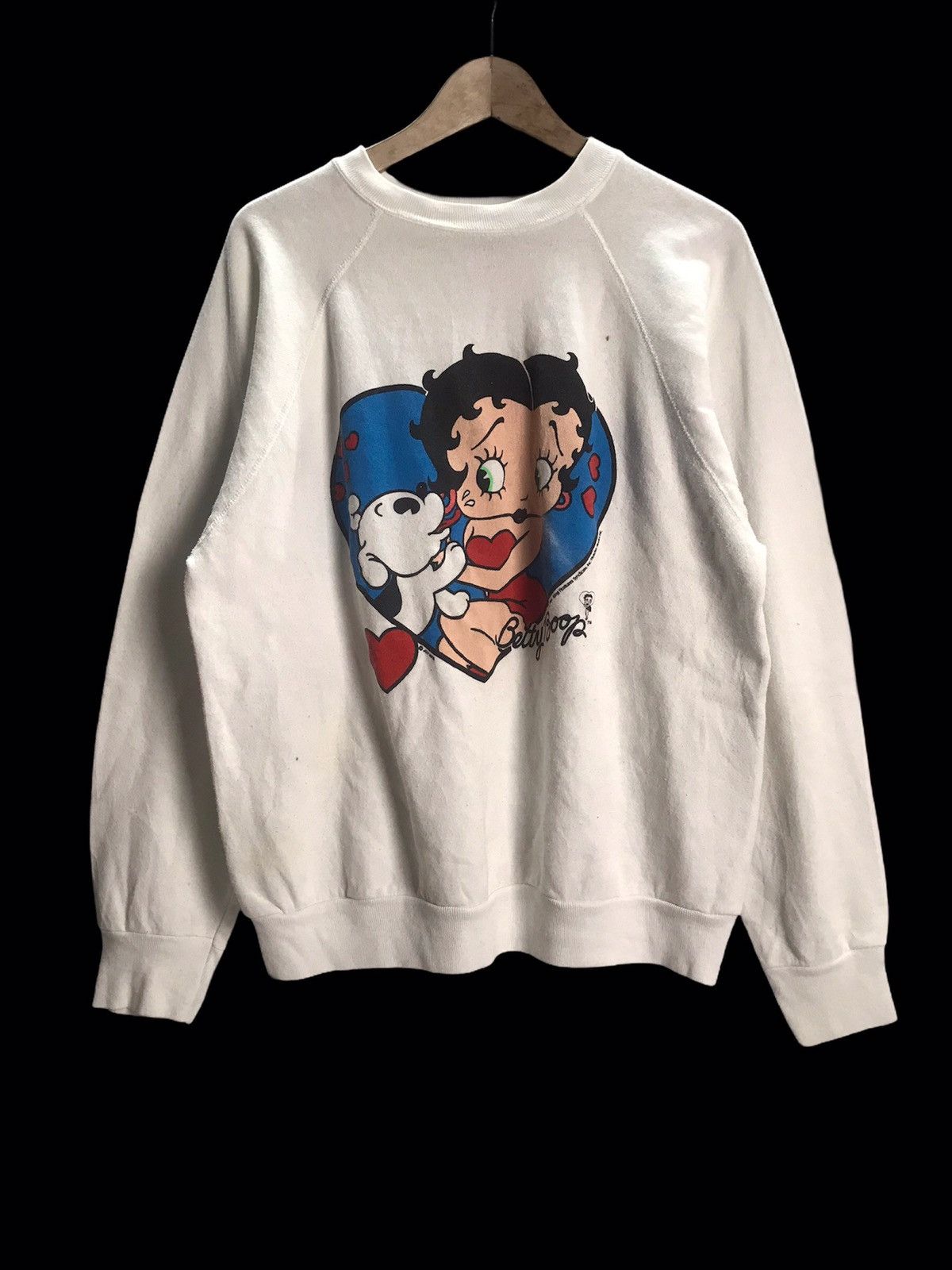 Cartoon Network × Vintage VINTAGE 90’s BETTY BOOP SWEATSHIRT Size US L / EU 52-54 / 3 - 1 Thumbnail