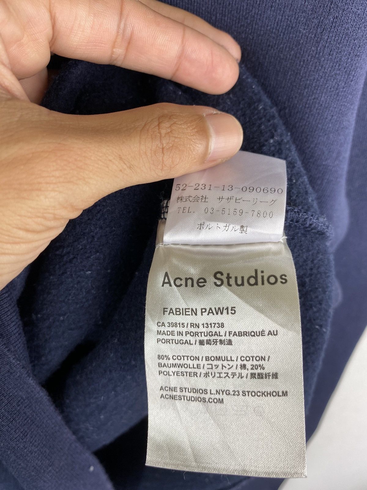 Acne Studios ACNE STUDIOS Fashion Designer Long Sleeve Jumper Pullover Size US XS / EU 42 / 0 - 7 Thumbnail