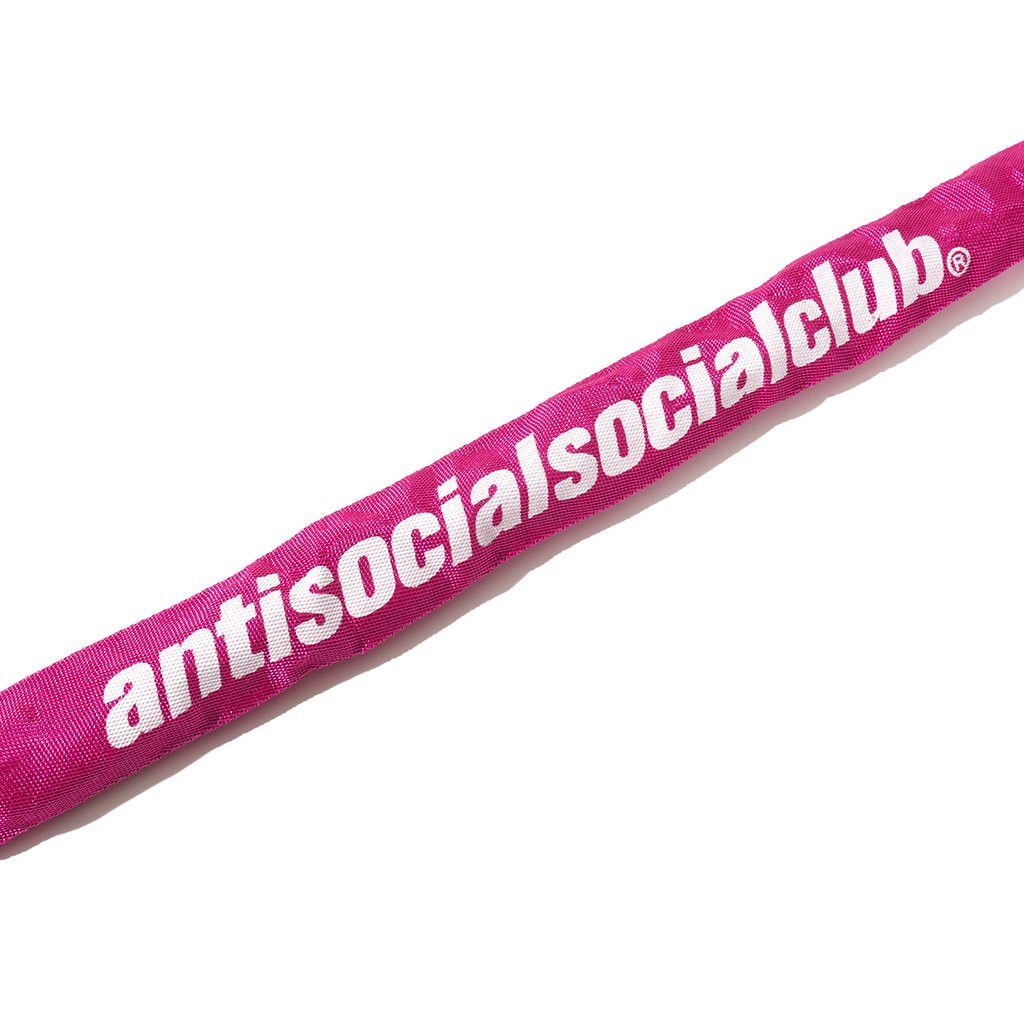 Anti Social Social Club DS White ASSC Skid Pink bike Lock FTP FOG CDG BAPE KITH KAWS Size ONE SIZE - 4 Thumbnail