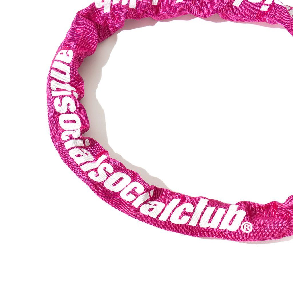 Anti Social Social Club DS White ASSC Skid Pink bike Lock FTP FOG CDG BAPE KITH KAWS Size ONE SIZE - 6 Thumbnail