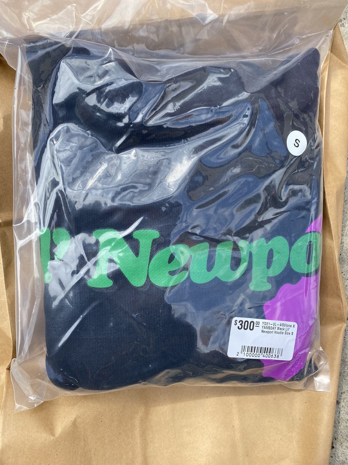 Vlone Vlone Lil Newport ASAP YAMS Hoodie | Grailed