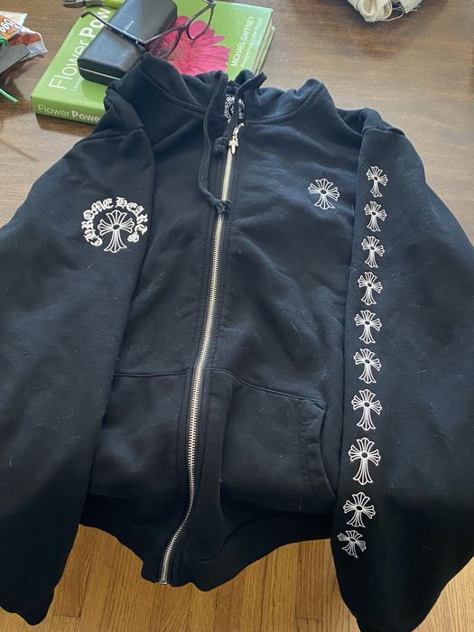 Chrome Hearts Chrome hearts zip up Grailed