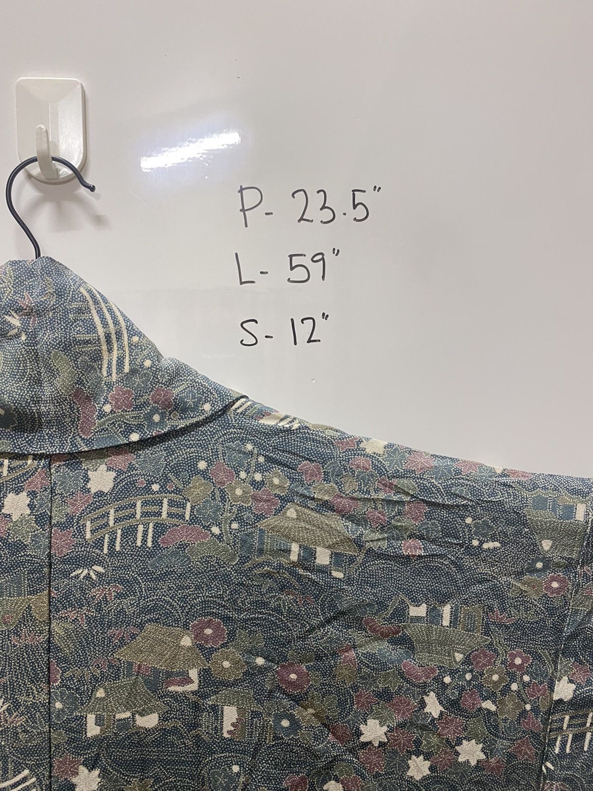 Japanese Brand Vintage 90s kimono robe floral flower design k5 Size US L / EU 52-54 / 3 - 6 Thumbnail