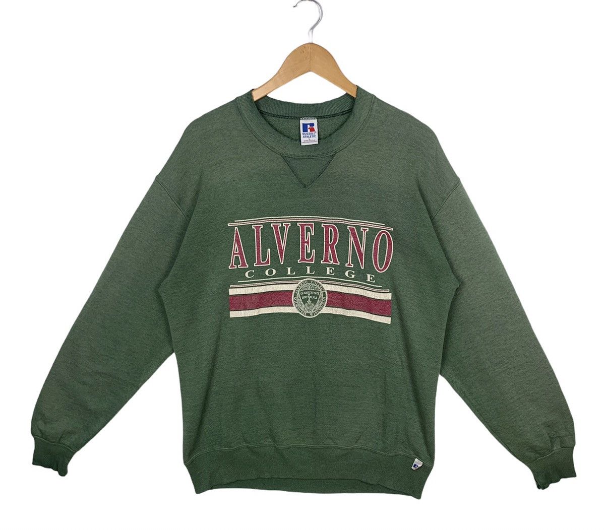 Russell Athletic Vintage ALVERNO COLLEGE sweatshirt by RUSSEL Size US M / EU 48-50 / 2 - 1 Thumbnail