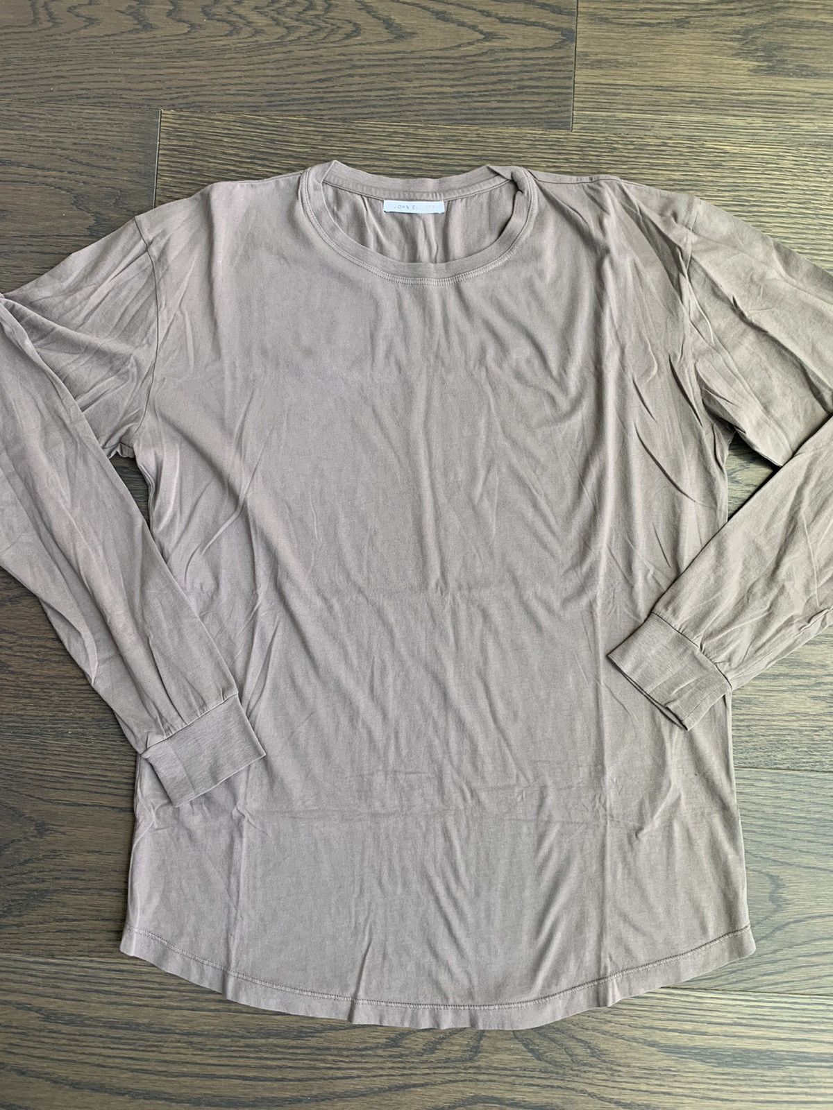 John Elliott LS Classic Curve Tee in Oak Size US M / EU 48-50 / 2 - 4 Thumbnail