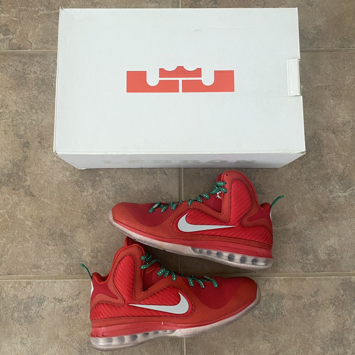 Nike LeBron 9 Christmas Grailed
