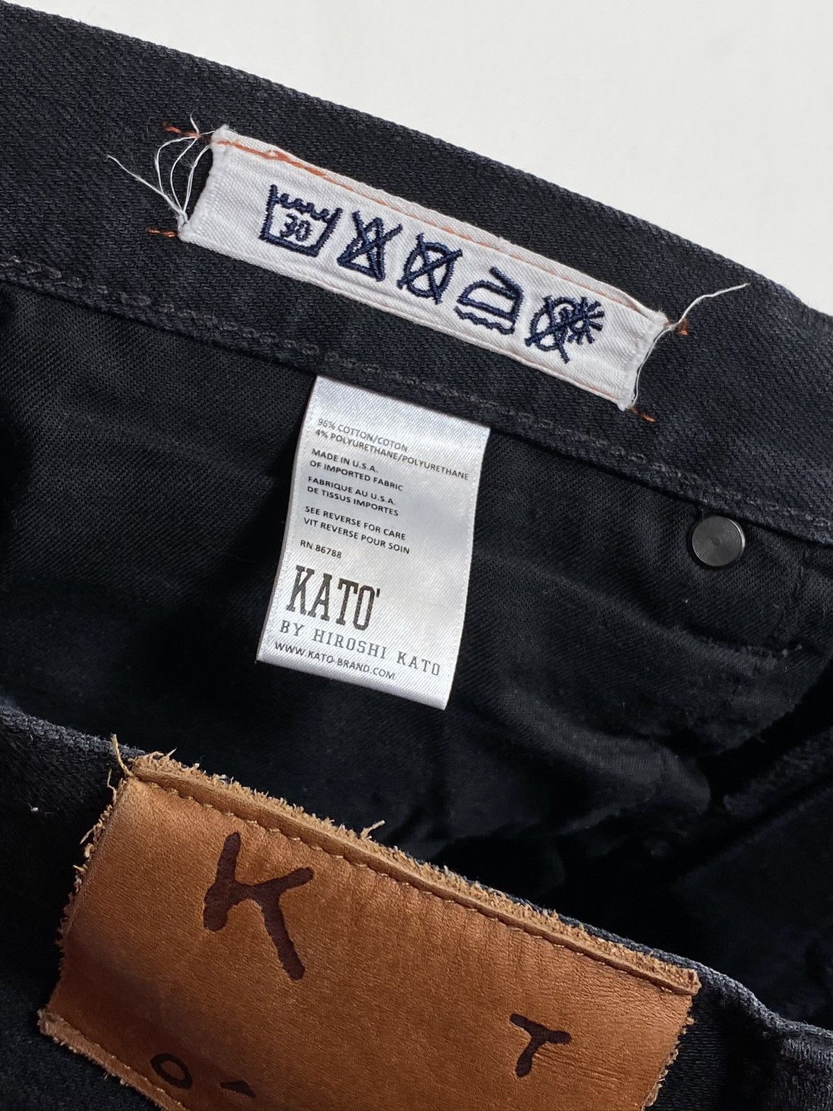 Hiroshi Kato 3010-210-05 The Pen Slim Denim Pant Size US 32 / EU 48 - 8 Thumbnail