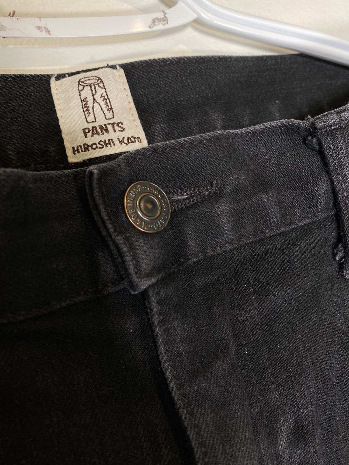 Hiroshi Kato 3010-210-05 The Pen Slim Denim Pant Size US 32 / EU 48 - 2 Thumbnail
