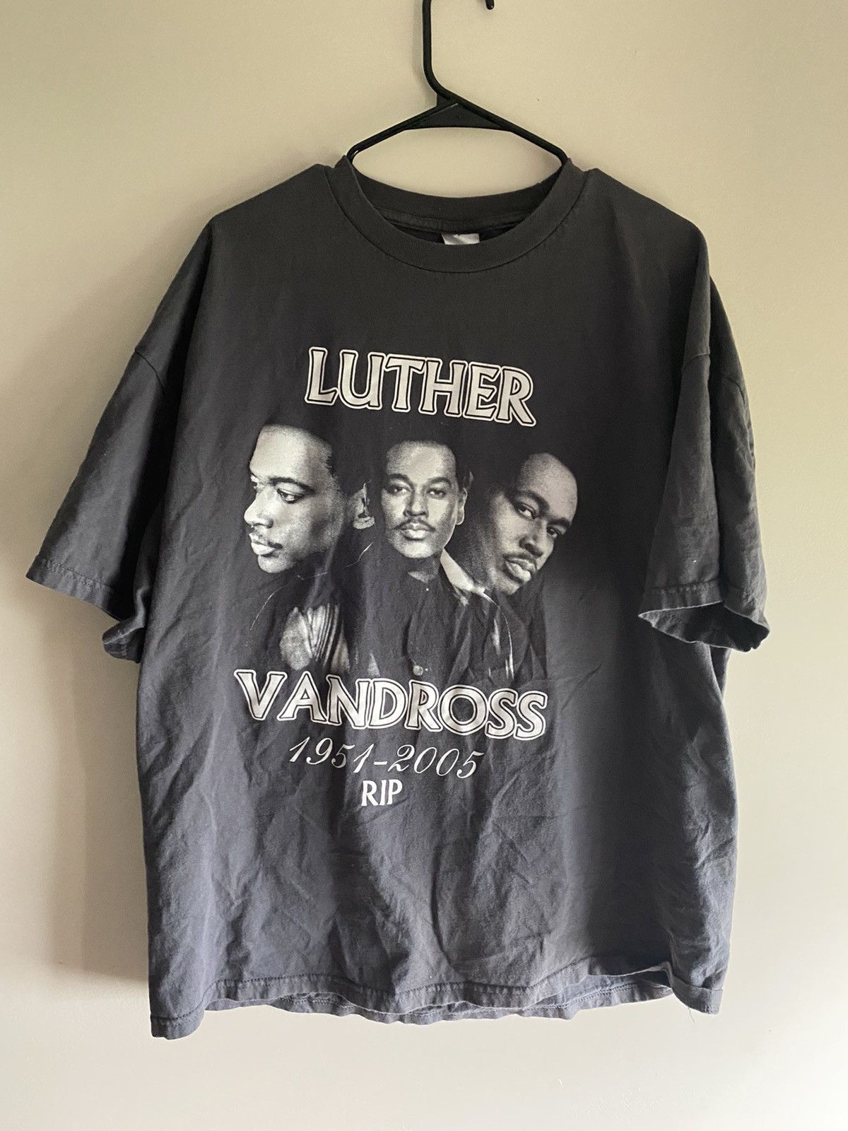 Vintage Vintage RIP Luther Vandross T Shirt | Grailed