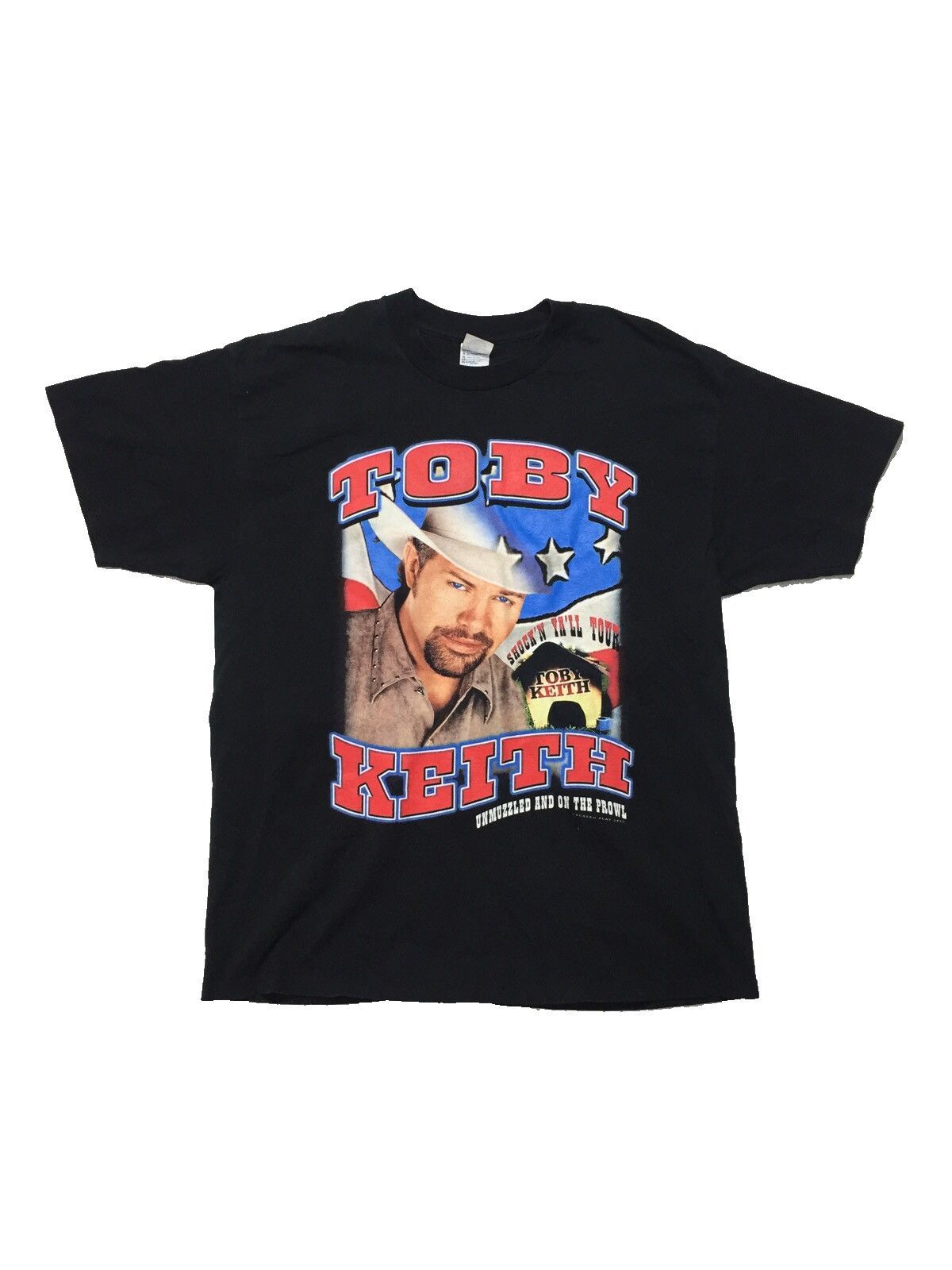 Band Tees Vintage 2003 Toby Keith “ Shock ‘ N Ya’ll “ Tour T-shirt Size US XL / EU 56 / 4 - 3 Thumbnail